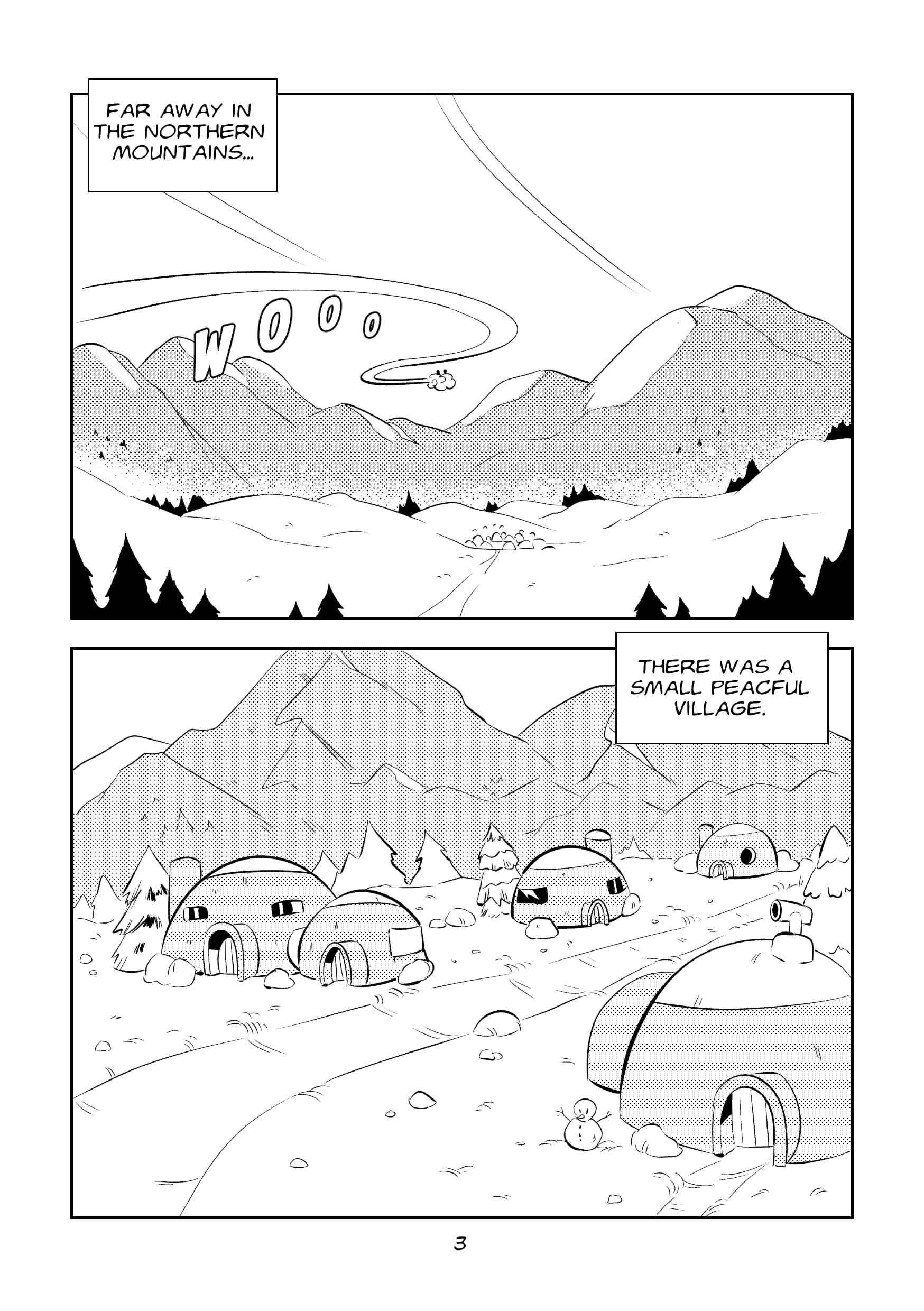 Return to Jingle Village (Dragon Ball) [FunsexyDB] Chapter 1 - Page 3