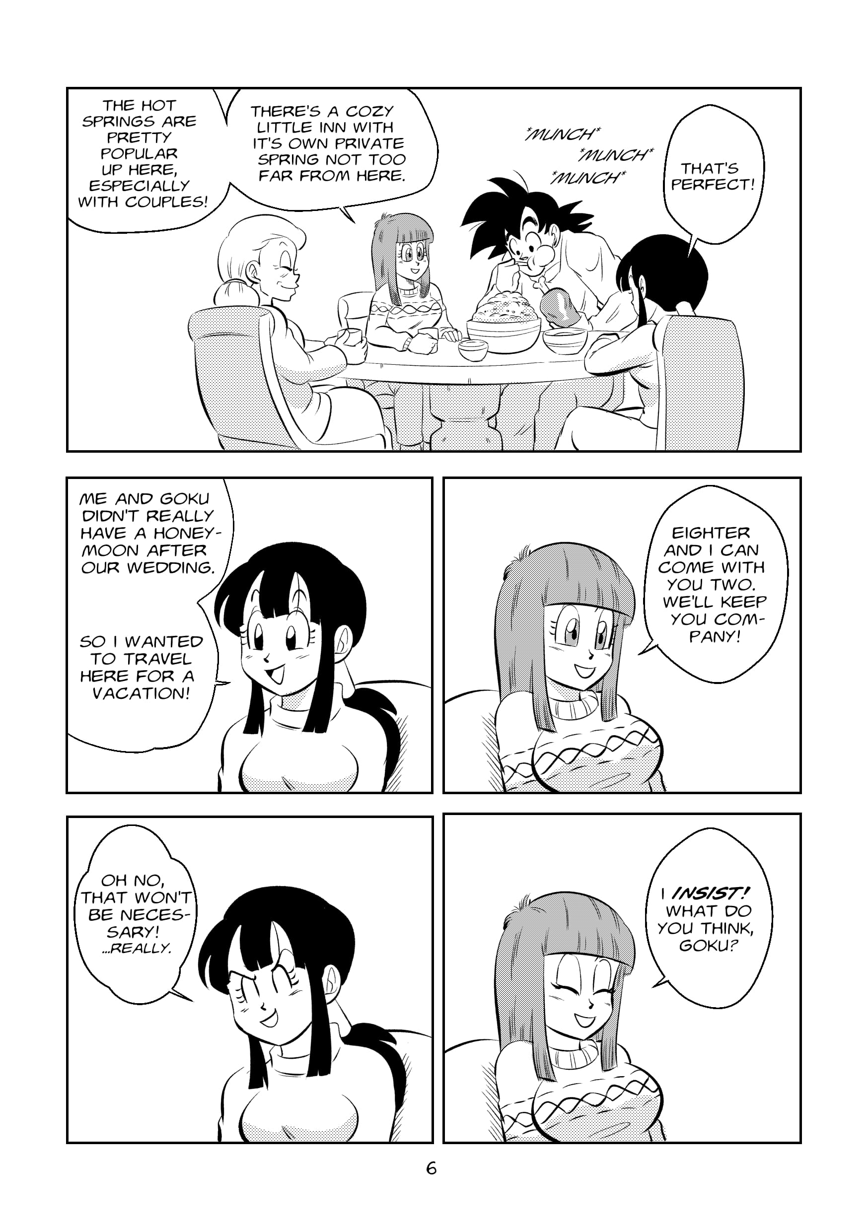 Return to Jingle Village (Dragon Ball) [FunsexyDB] Chapter 1 - Page 6