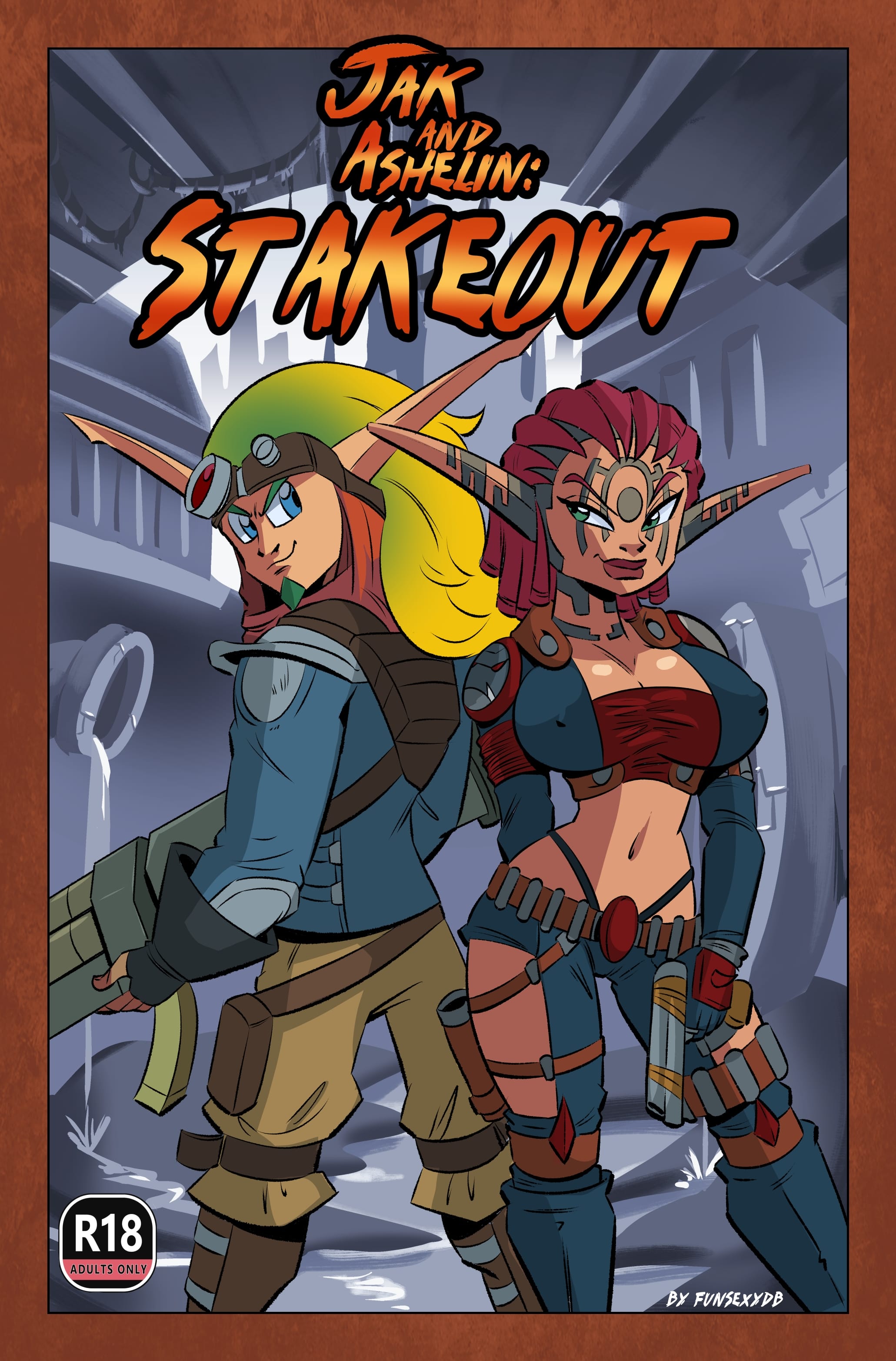 Jak and Ashelin: Stakeout [FunsexyDB] Chapter 1 - Page 1