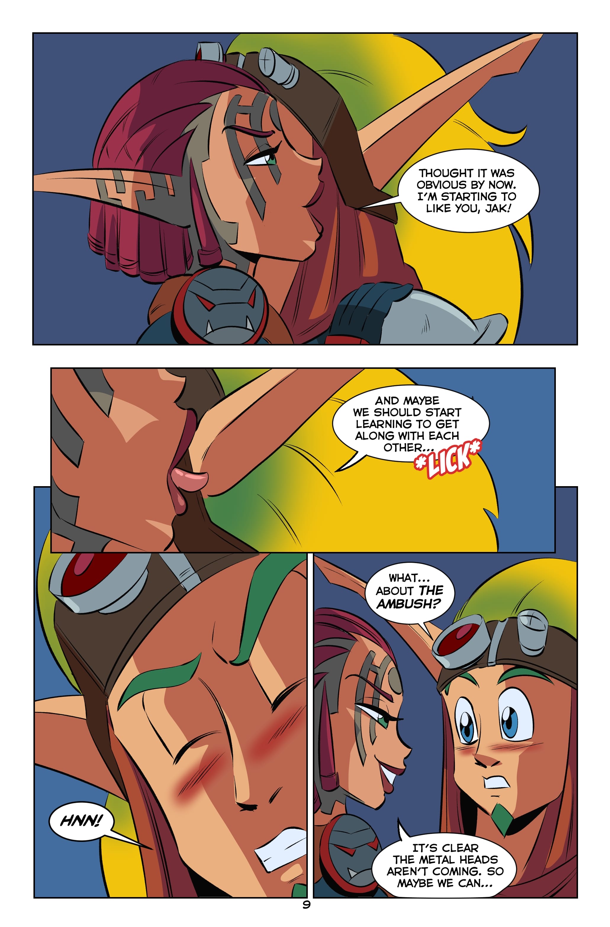 Jak and Ashelin: Stakeout [FunsexyDB] Chapter 1 - Page 10