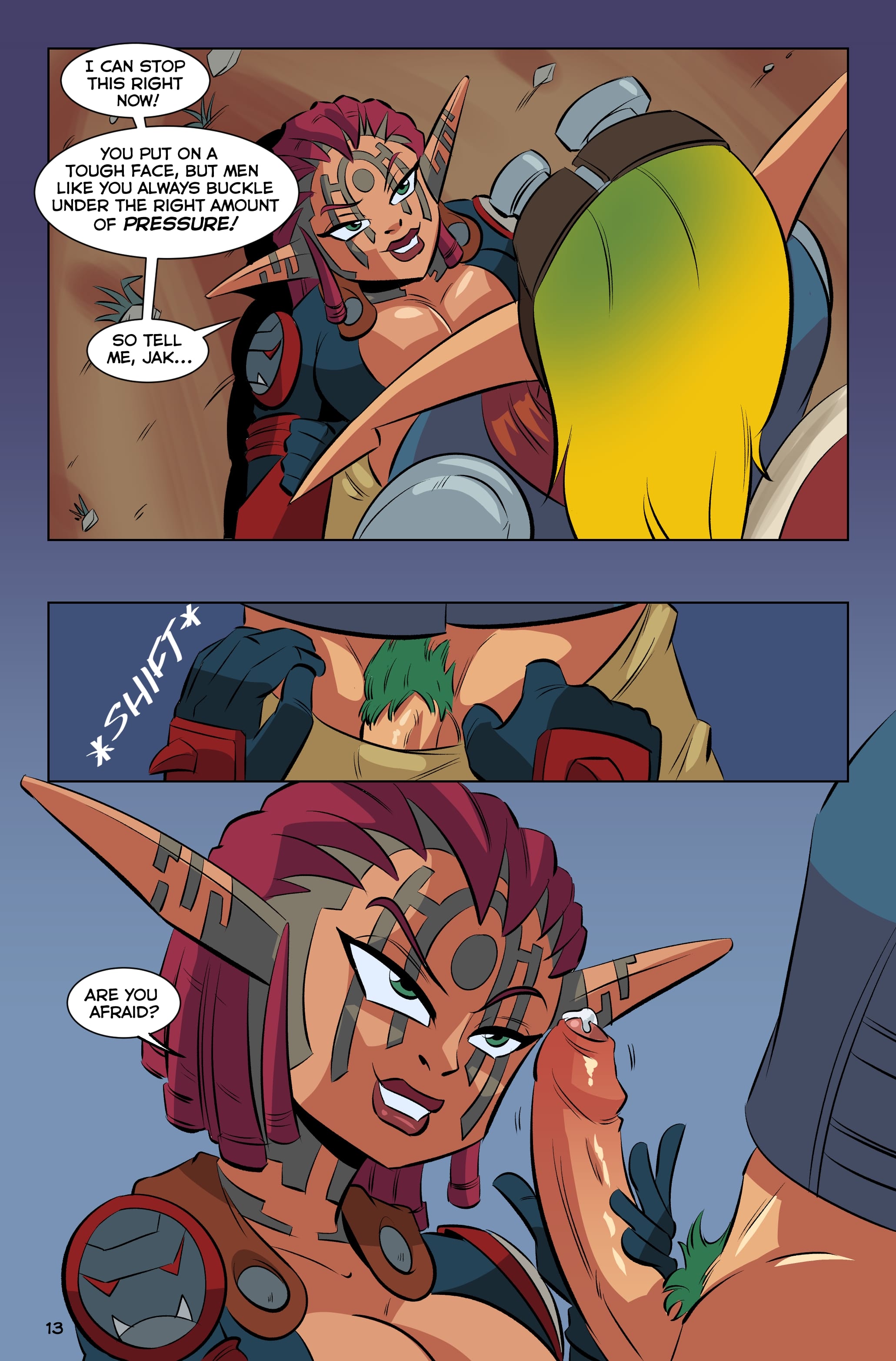 Jak and Ashelin: Stakeout [FunsexyDB] Chapter 1 - Page 14