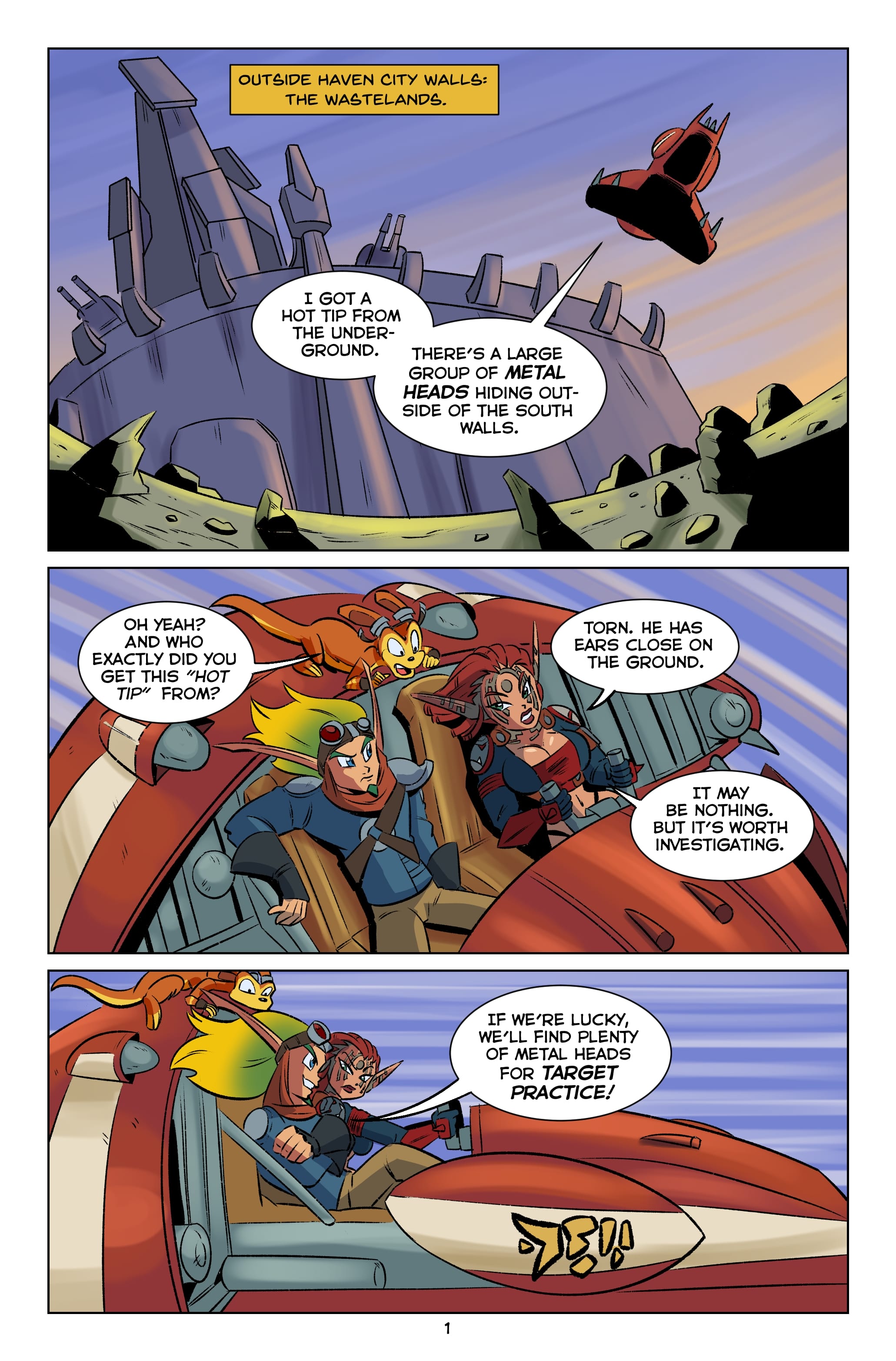 Jak and Ashelin: Stakeout [FunsexyDB] Chapter 1 - Page 2