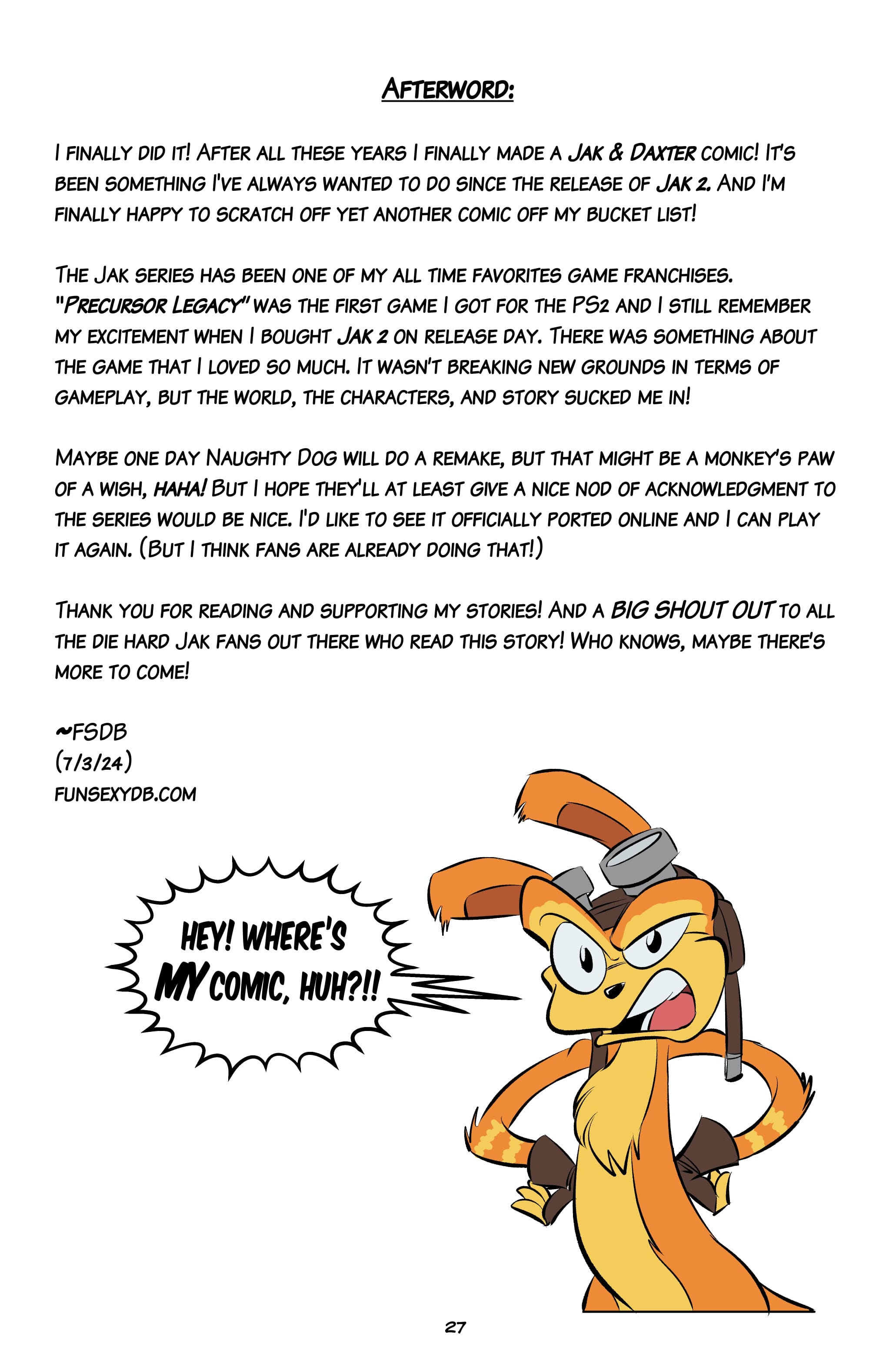 Jak and Ashelin: Stakeout [FunsexyDB] Chapter 1 - Page 28