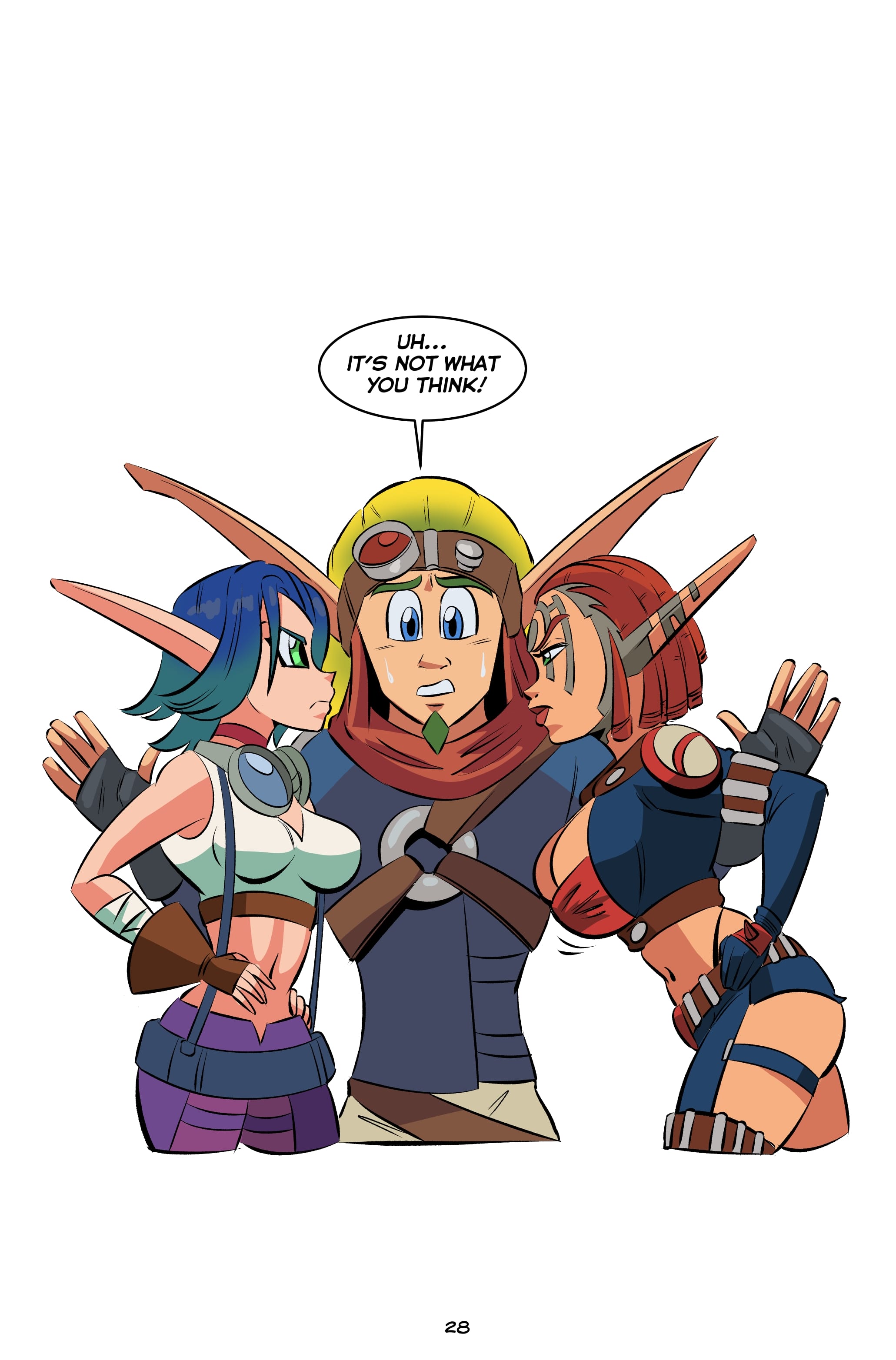 Jak and Ashelin: Stakeout [FunsexyDB] Chapter 1 - Page 29