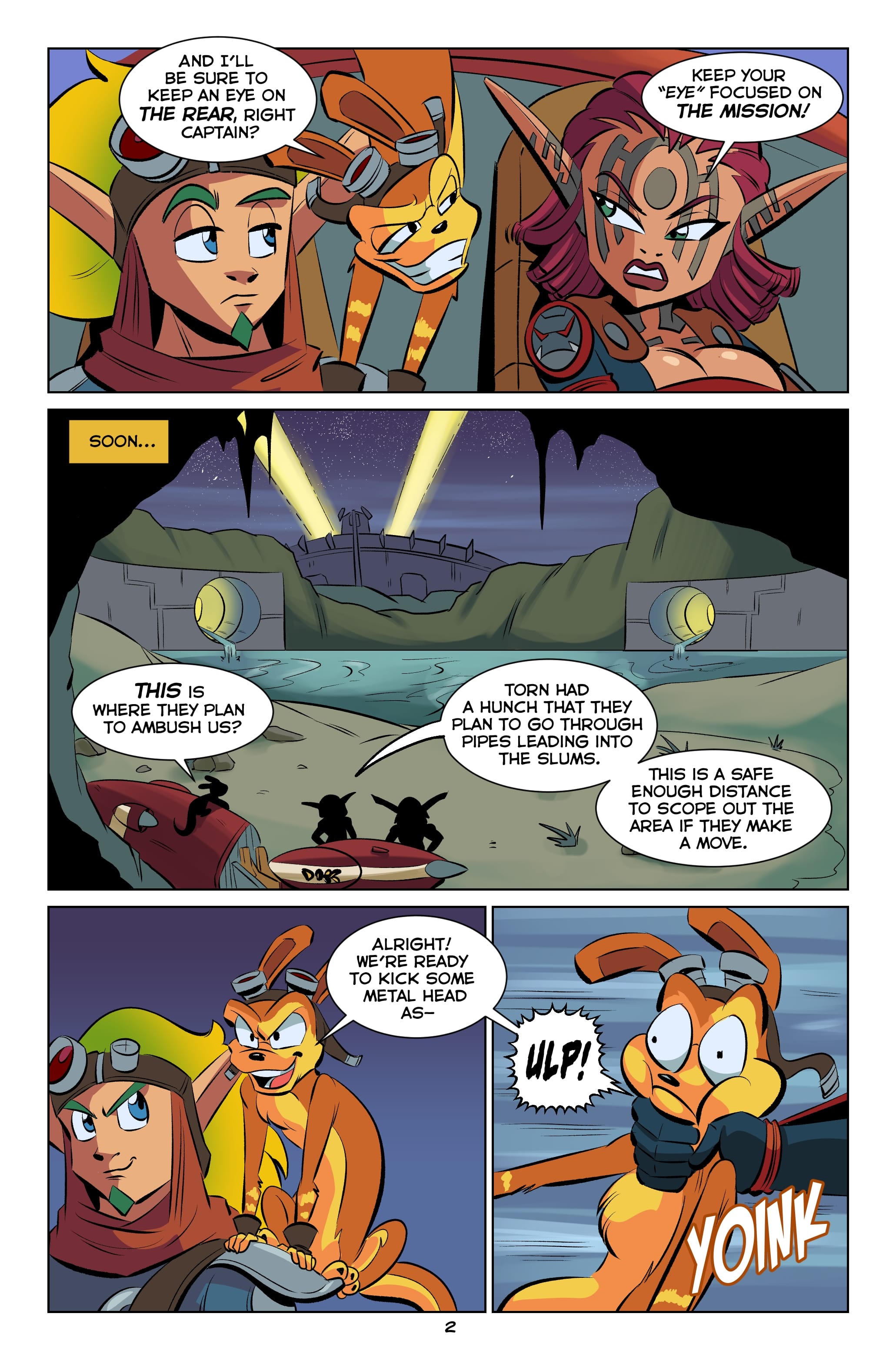Jak and Ashelin: Stakeout [FunsexyDB] Chapter 1 - Page 3