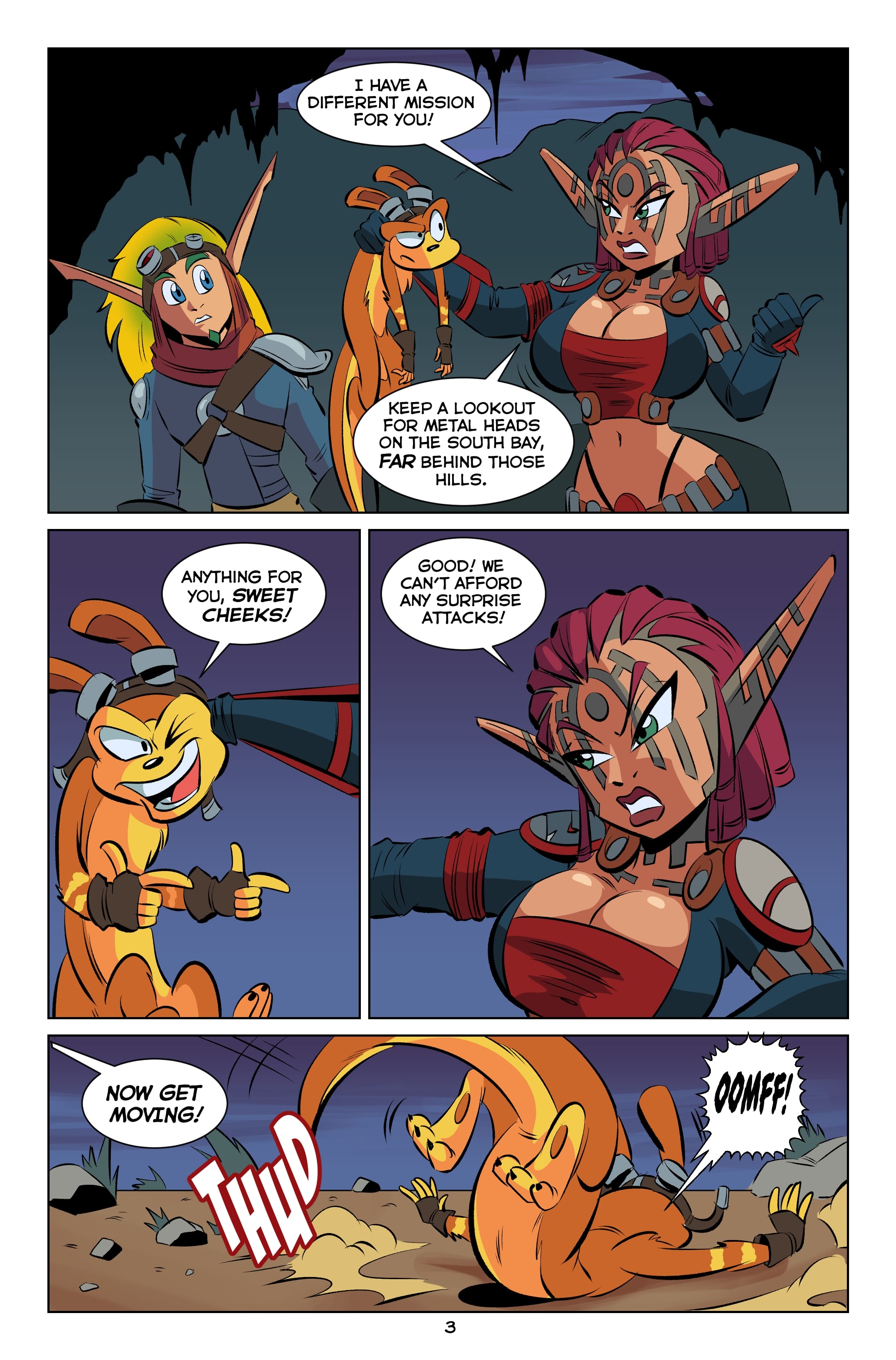 Jak and Ashelin: Stakeout [FunsexyDB] Chapter 1 - Page 4