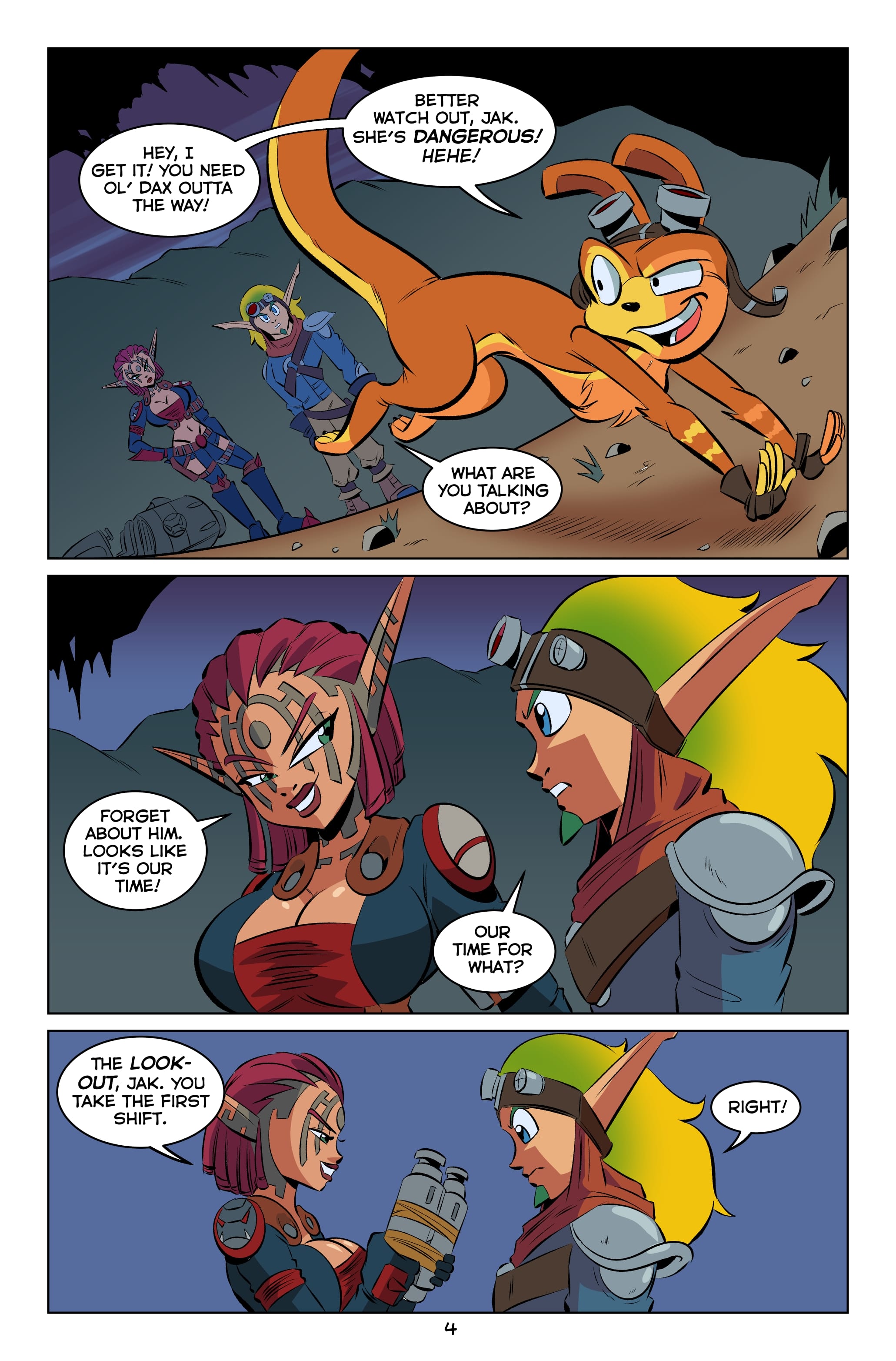 Jak and Ashelin: Stakeout [FunsexyDB] Chapter 1 - Page 5