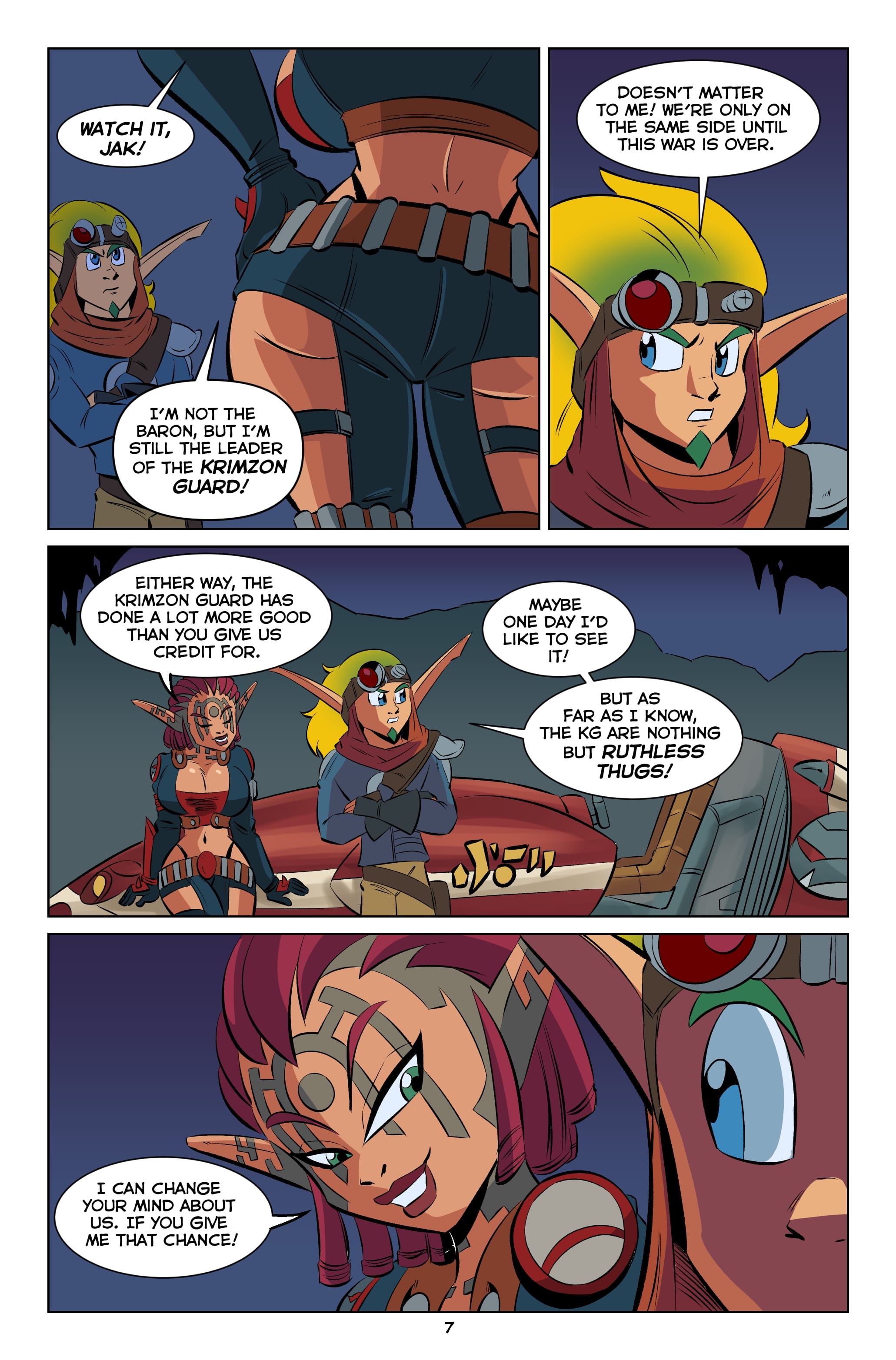 Jak and Ashelin: Stakeout [FunsexyDB] Chapter 1 - Page 8