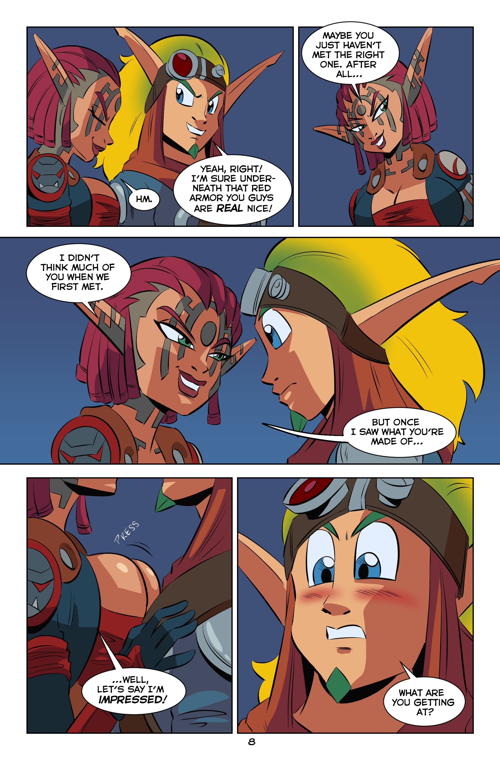 Jak and Ashelin: Stakeout [FunsexyDB] Chapter 1 - Page 9