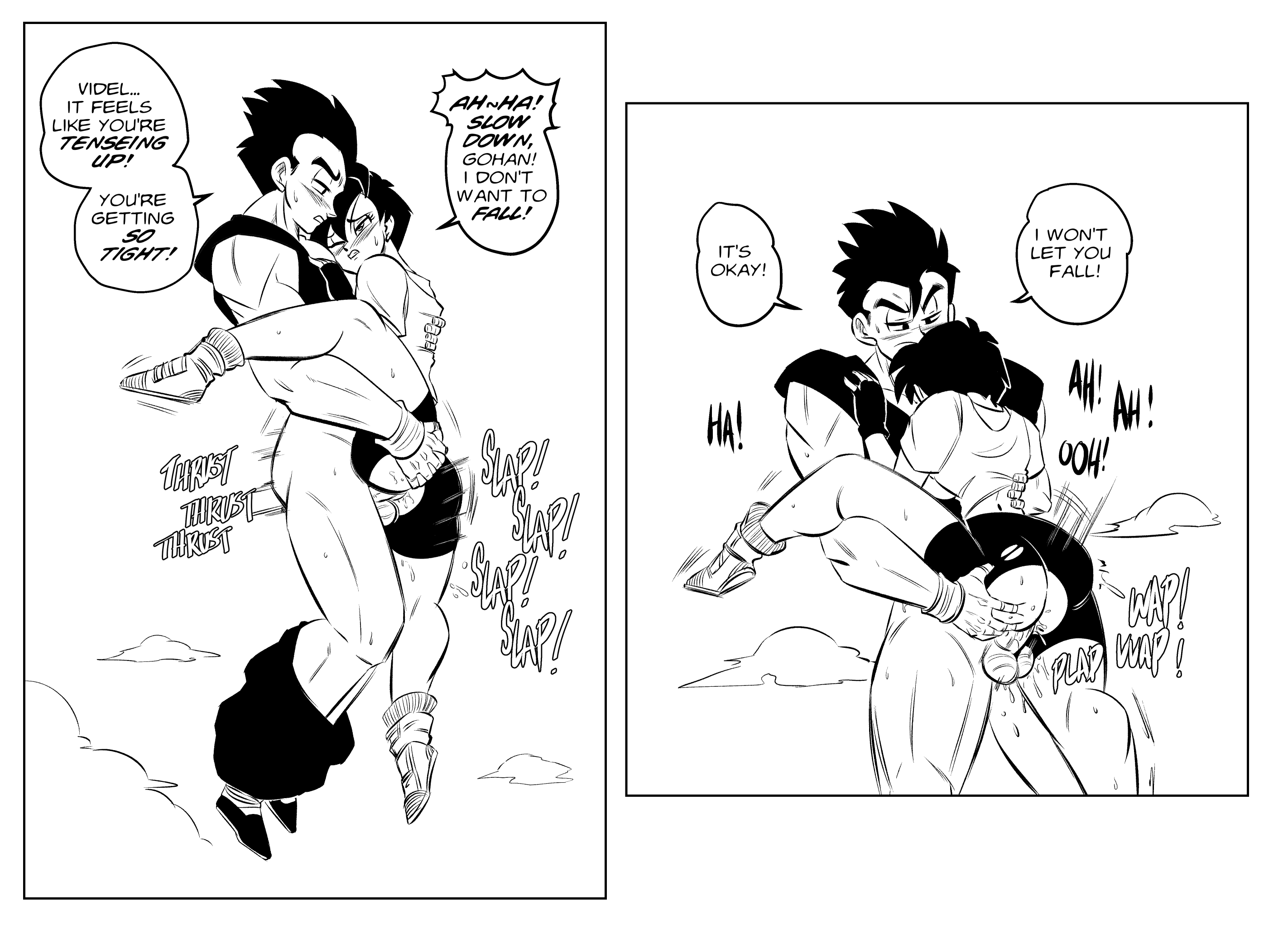Midair Training (Dragon Ball Z) [FunsexyDB] Chapter 1 - Page 3
