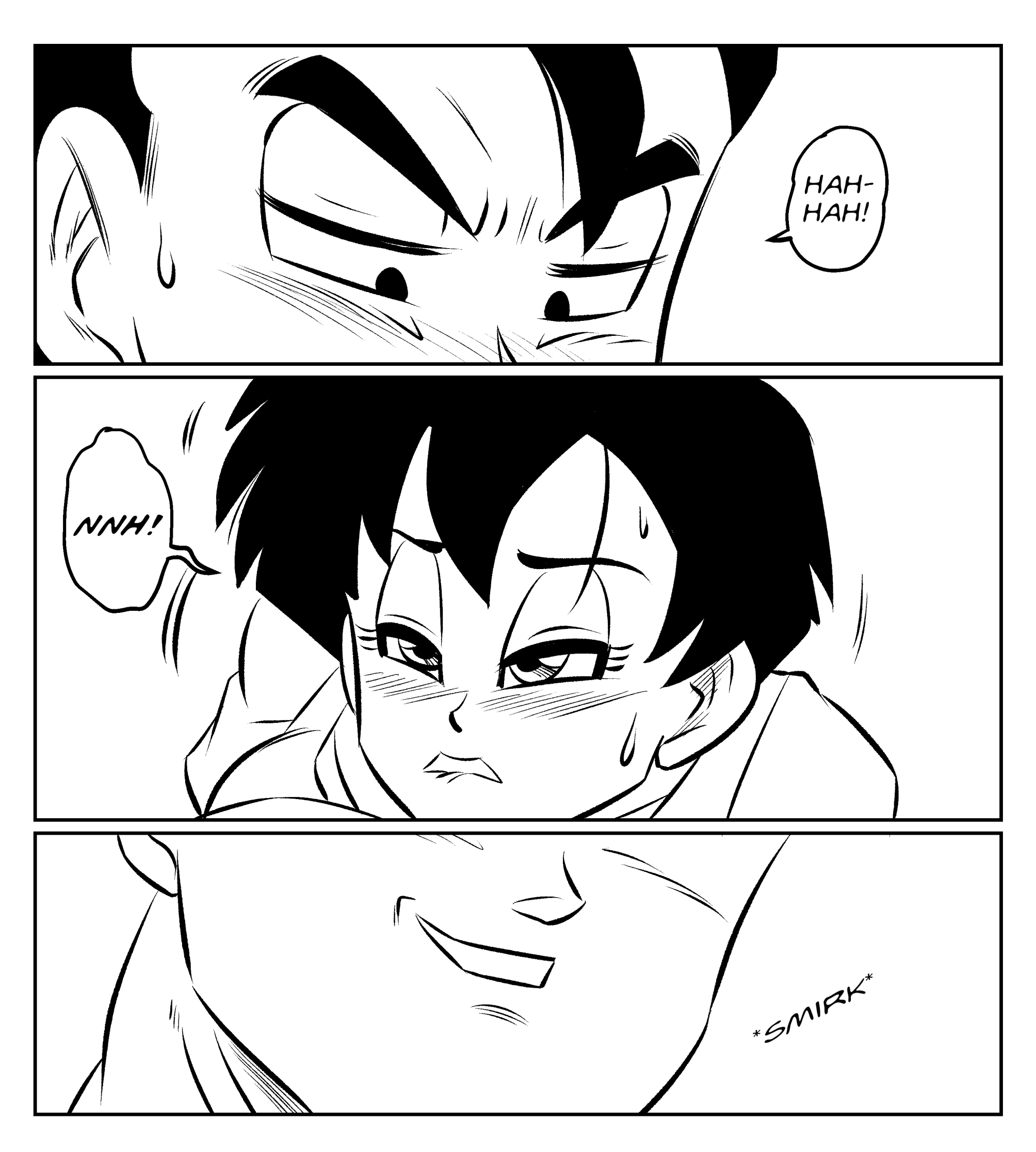 Midair Training (Dragon Ball Z) [FunsexyDB] Chapter 1 - Page 4