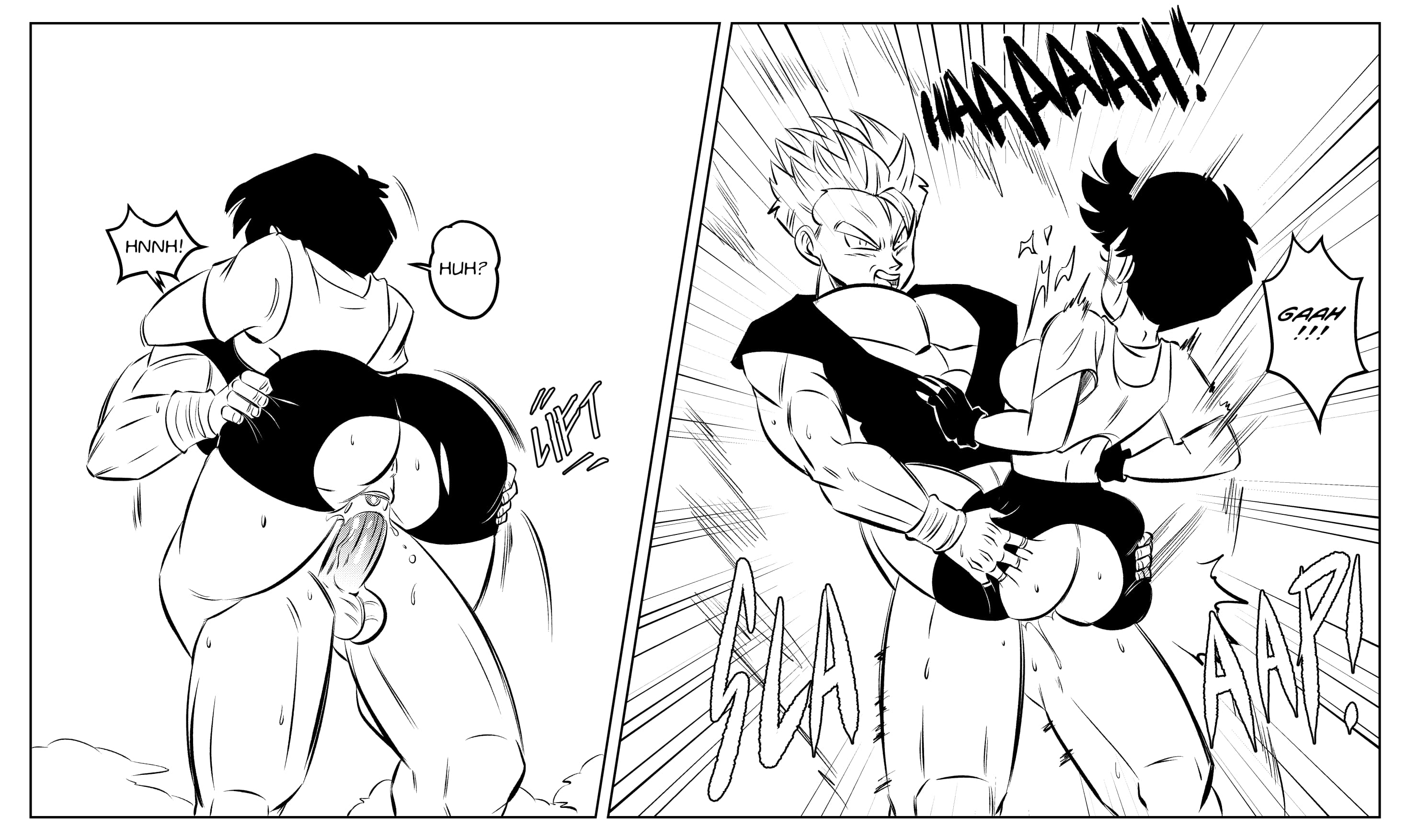 Midair Training (Dragon Ball Z) [FunsexyDB] Chapter 1 - Page 5