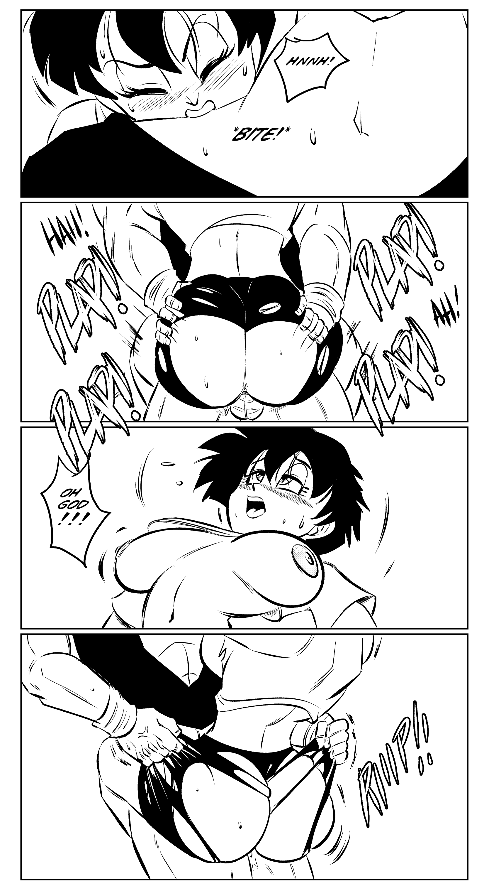 Midair Training (Dragon Ball Z) [FunsexyDB] Chapter 1 - Page 6