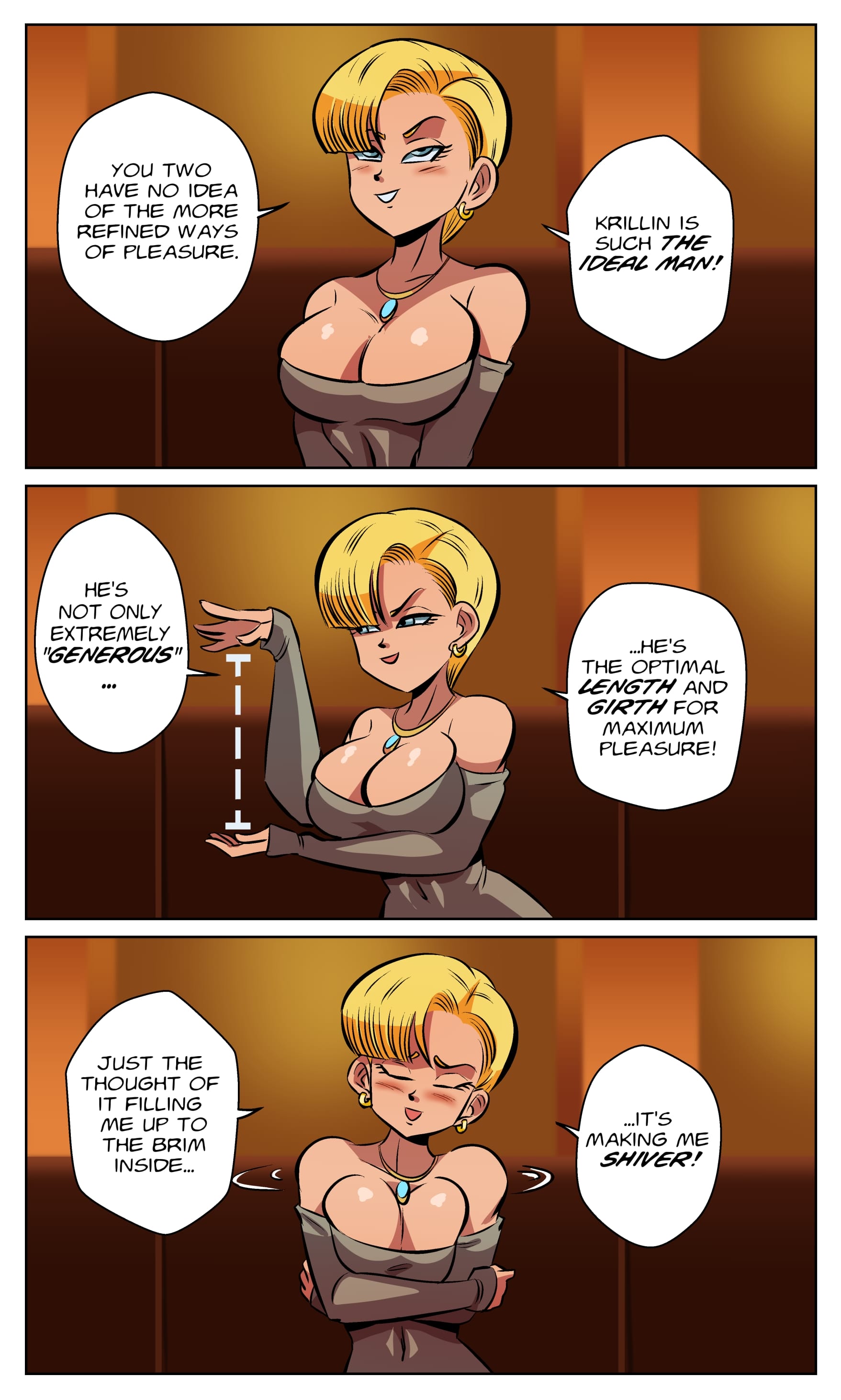 Girls Night Out (Dragon Ball Super) [FunsexyDB] Chapter 1 - Page 11