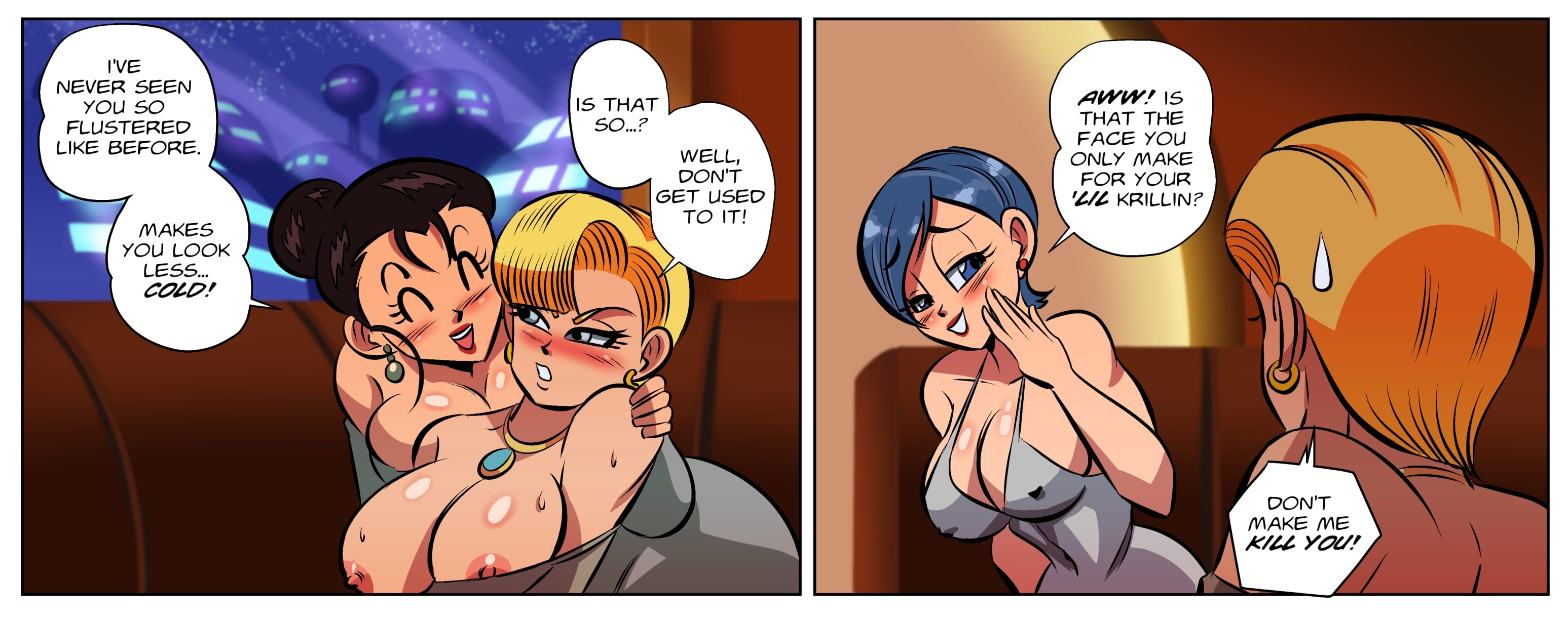 Girls Night Out (Dragon Ball Super) [FunsexyDB] Chapter 1 - Page 31