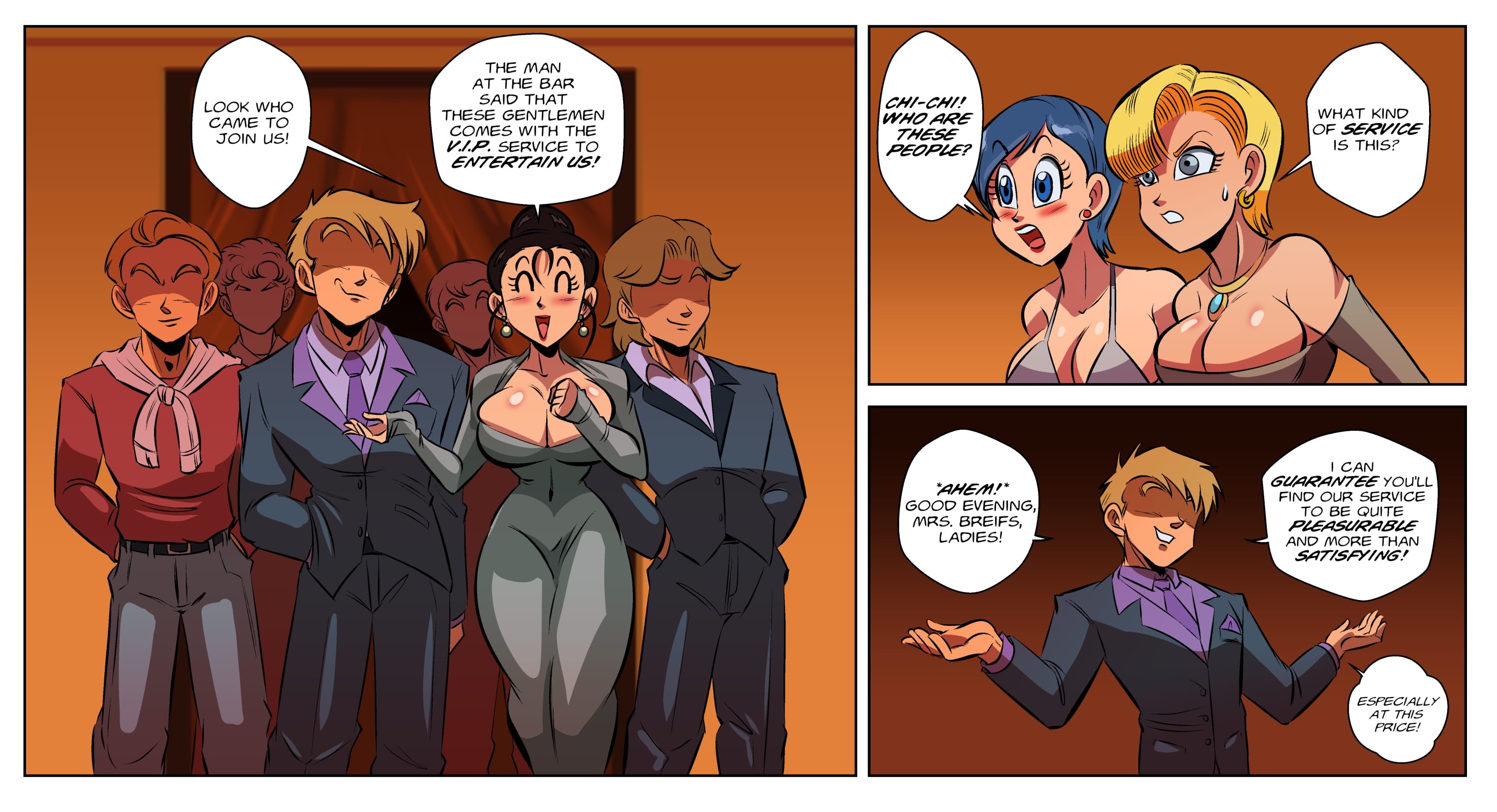 Girls Night Out (Dragon Ball Super) [FunsexyDB] Chapter 1 - Page 34