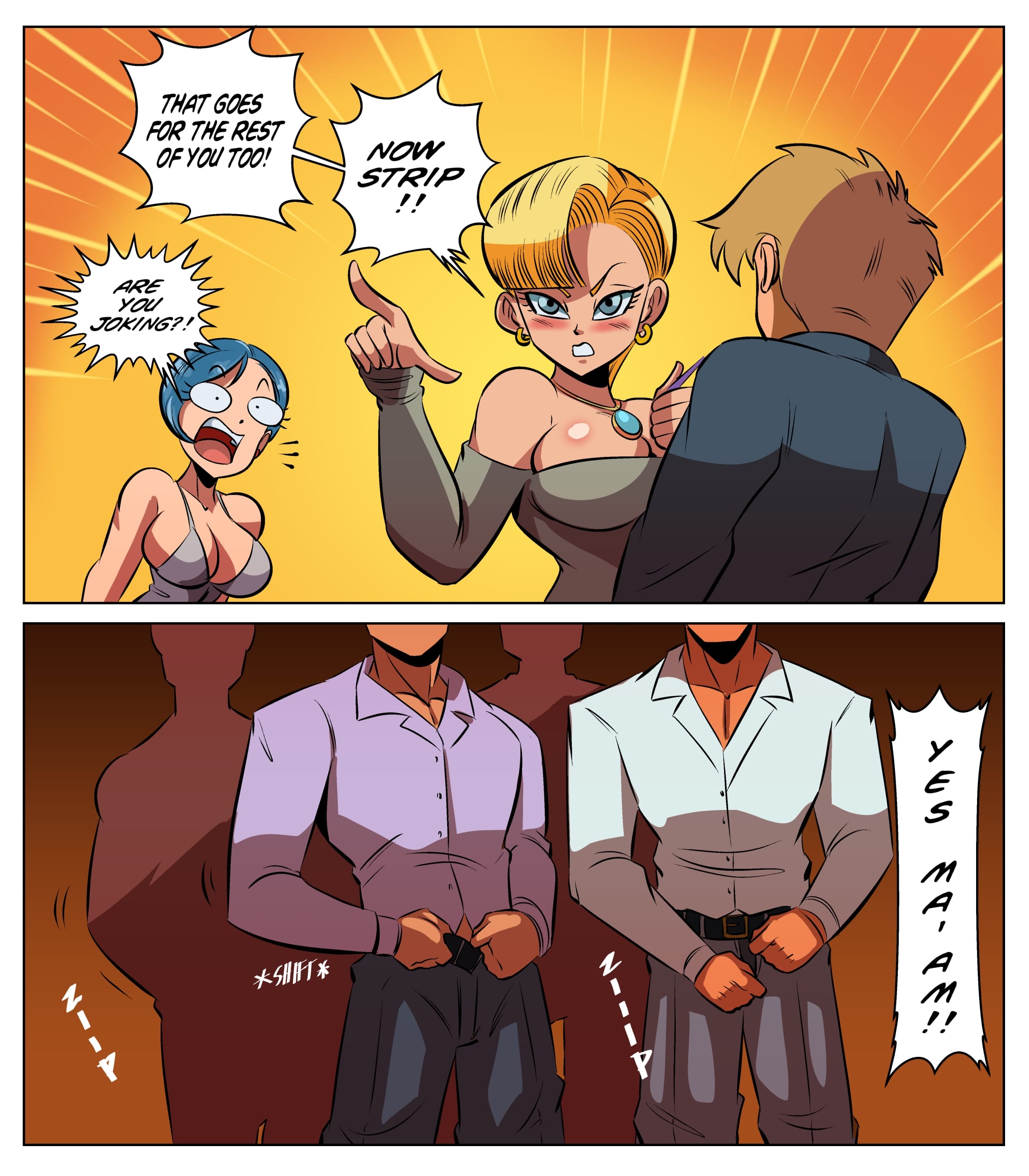 Girls Night Out (Dragon Ball Super) [FunsexyDB] Chapter 1 - Page 38