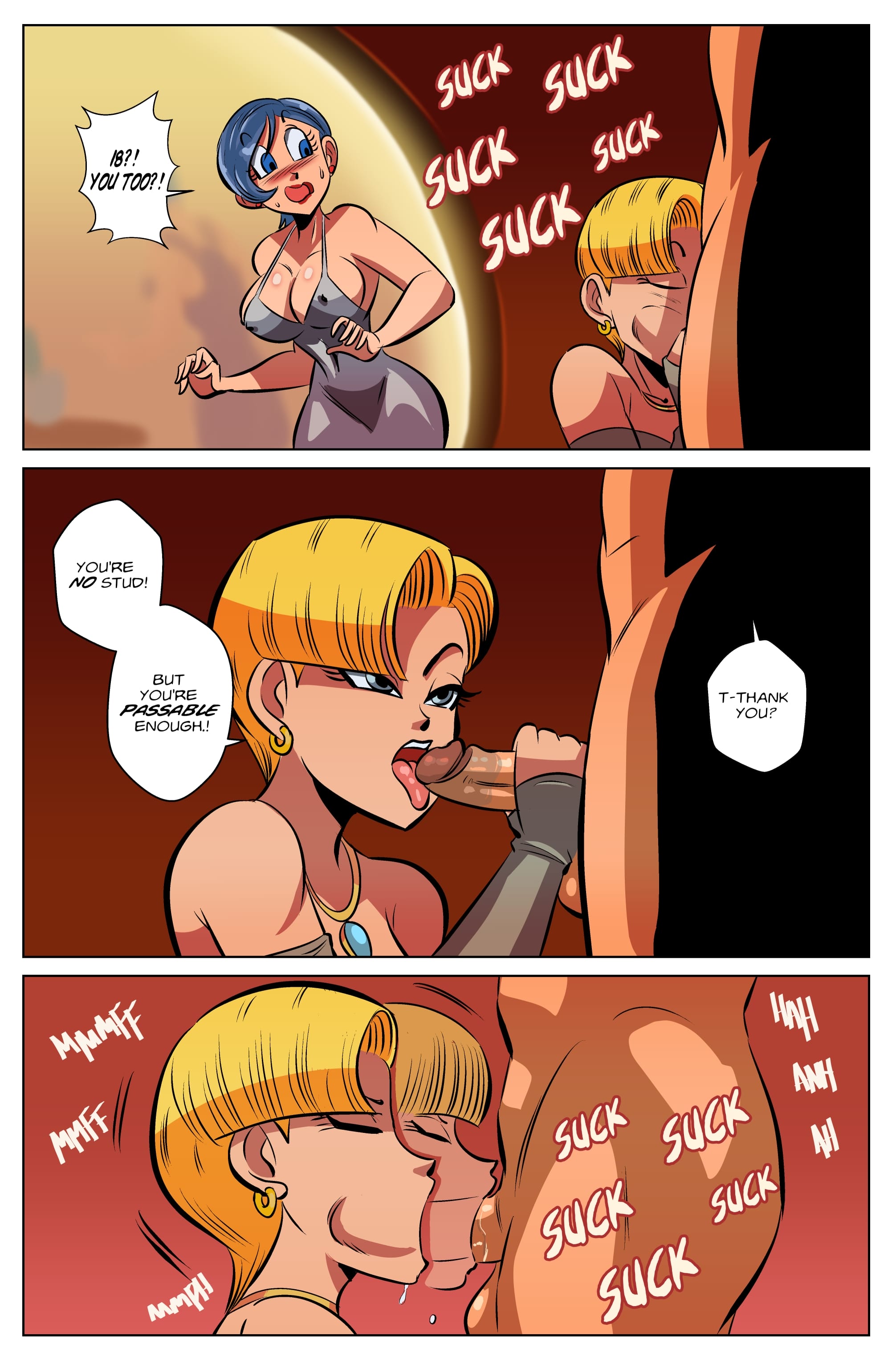 Girls Night Out (Dragon Ball Super) [FunsexyDB] Chapter 1 - Page 42