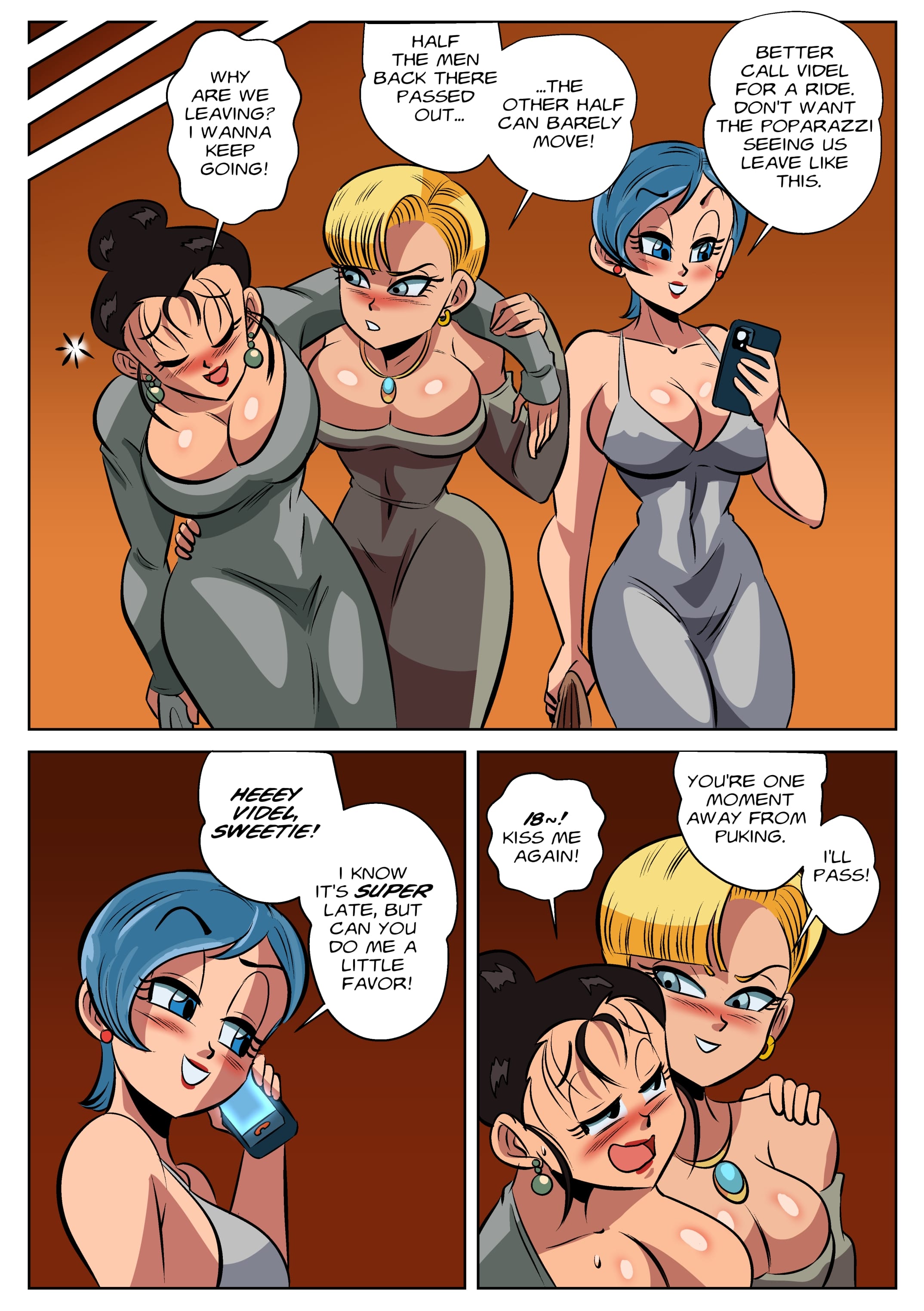 Girls Night Out (Dragon Ball Super) [FunsexyDB] Chapter 1 - Page 59