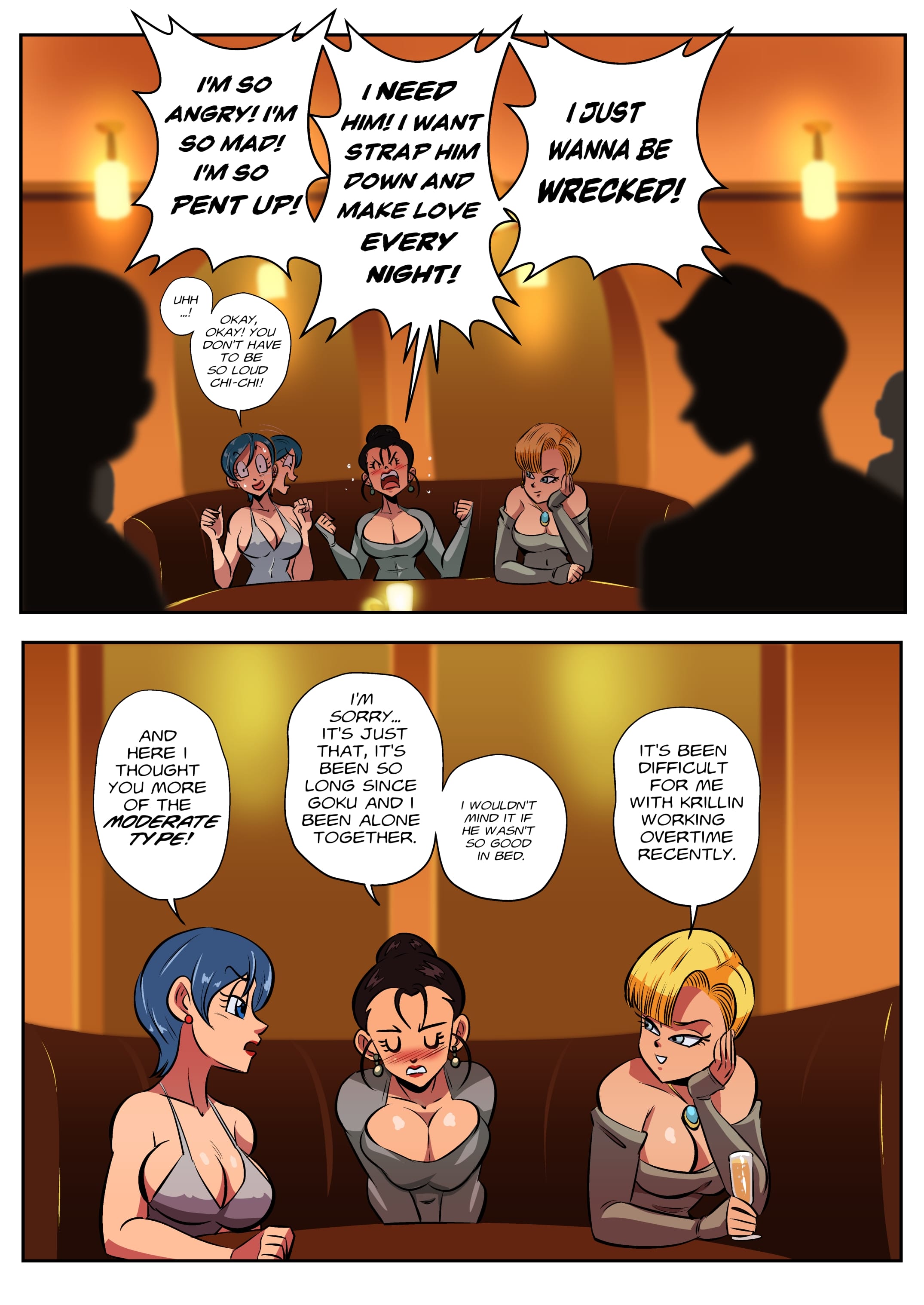 Girls Night Out (Dragon Ball Super) [FunsexyDB] Chapter 1 - Page 6