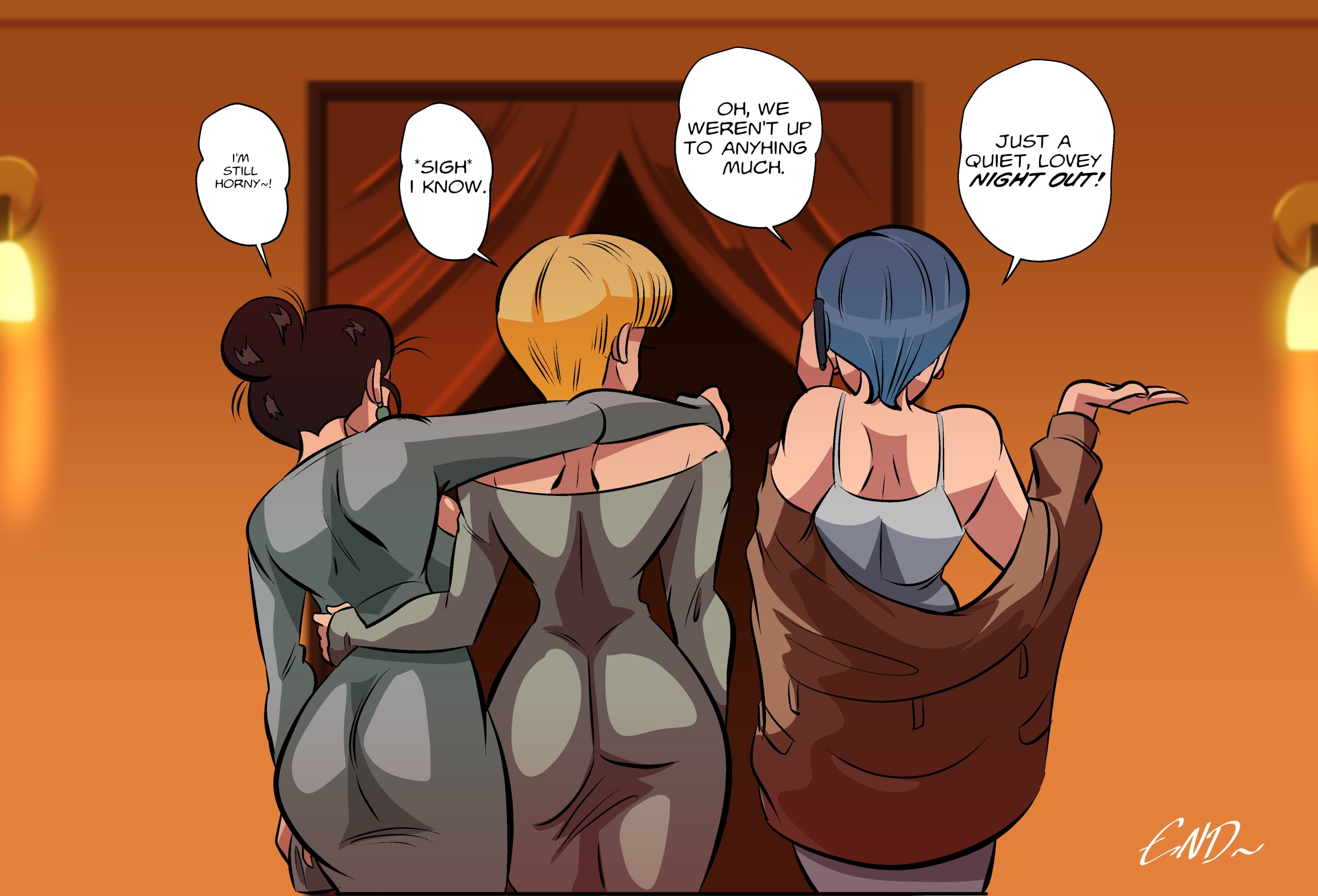 Girls Night Out (Dragon Ball Super) [FunsexyDB] Chapter 1 - Page 60