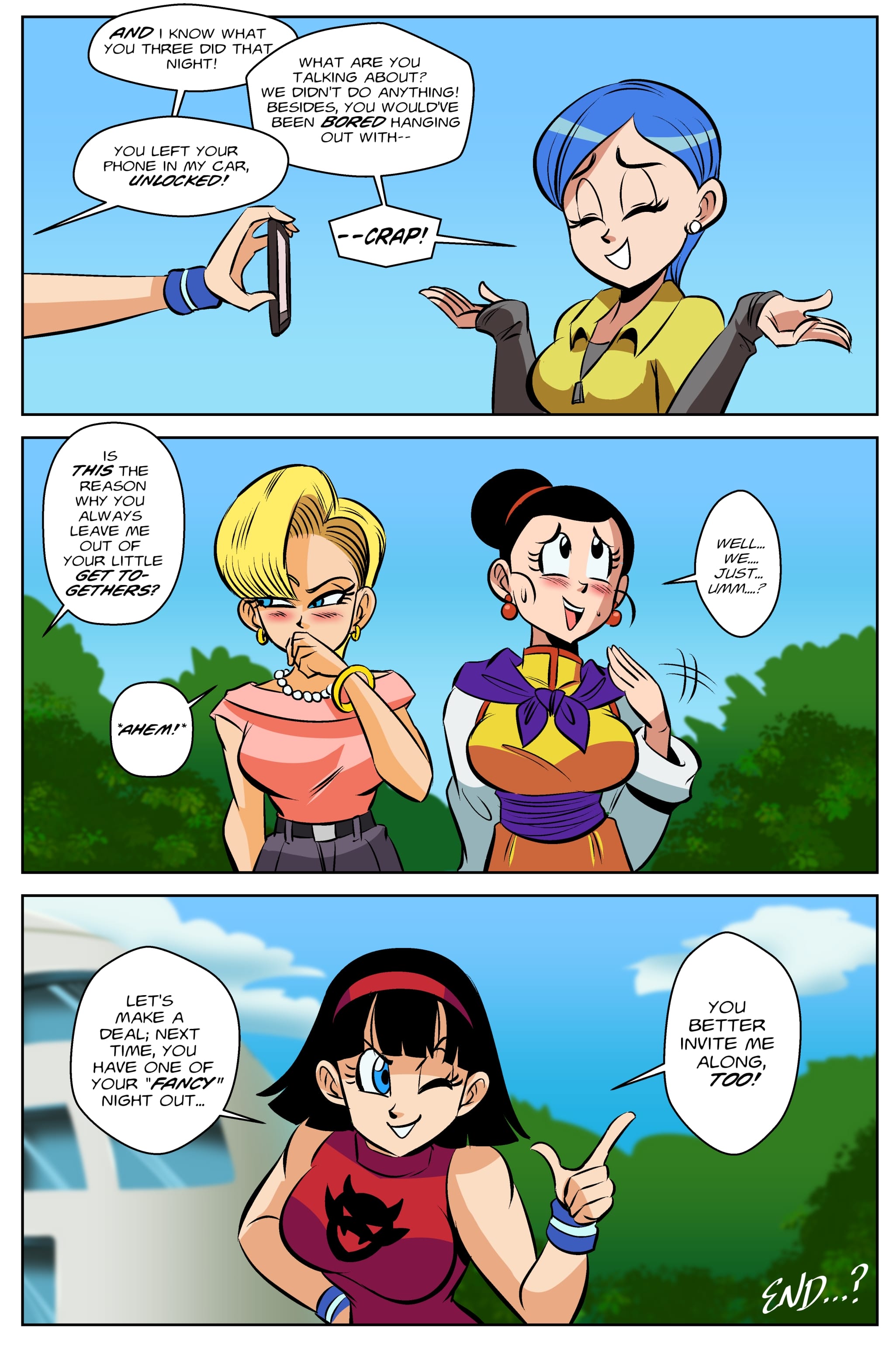 Girls Night Out (Dragon Ball Super) [FunsexyDB] Chapter 1 - Page 63