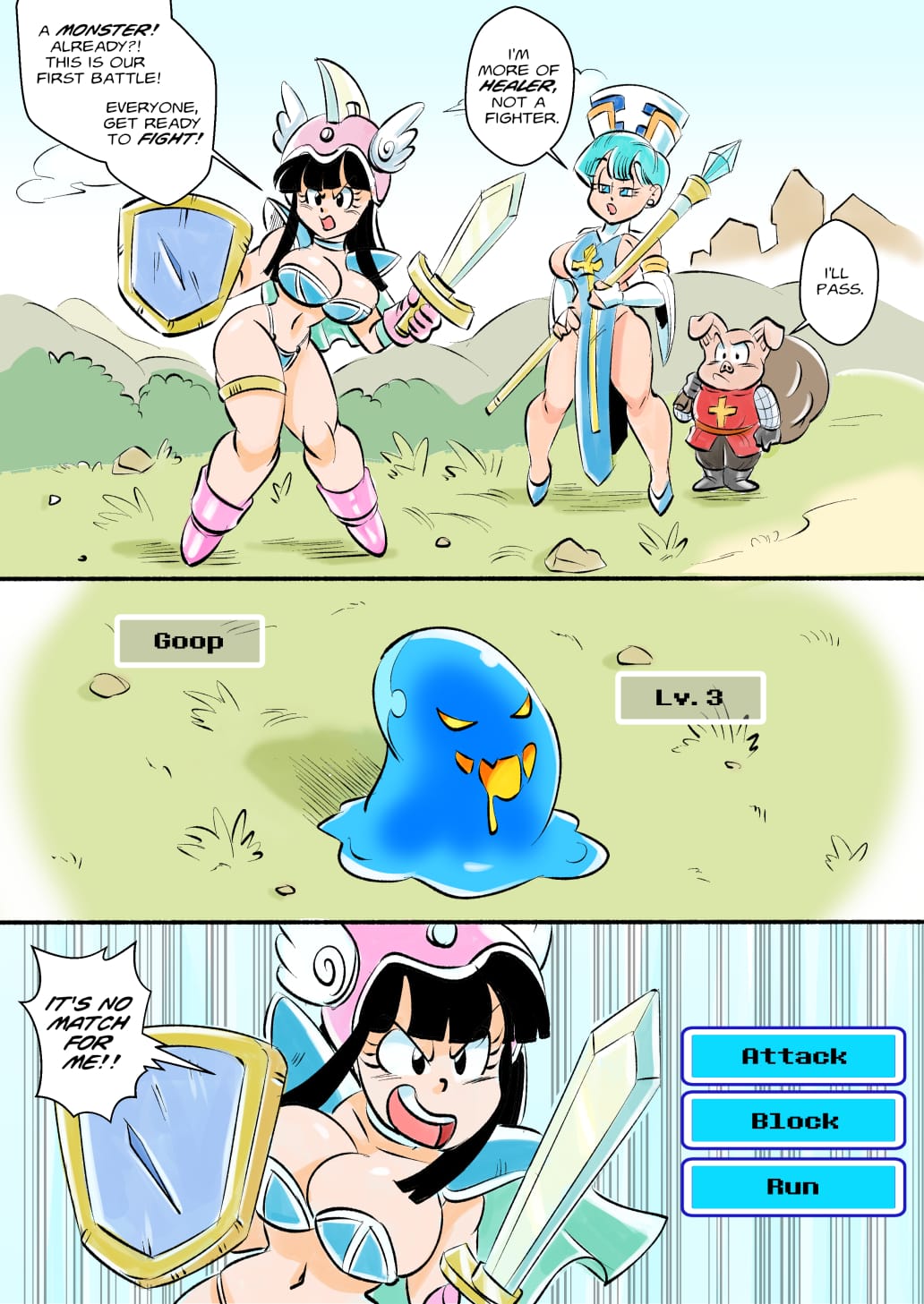 Dragon Ball Quest (Dragon Quest) [FunsexyDB] Chapter 1 - Page 2