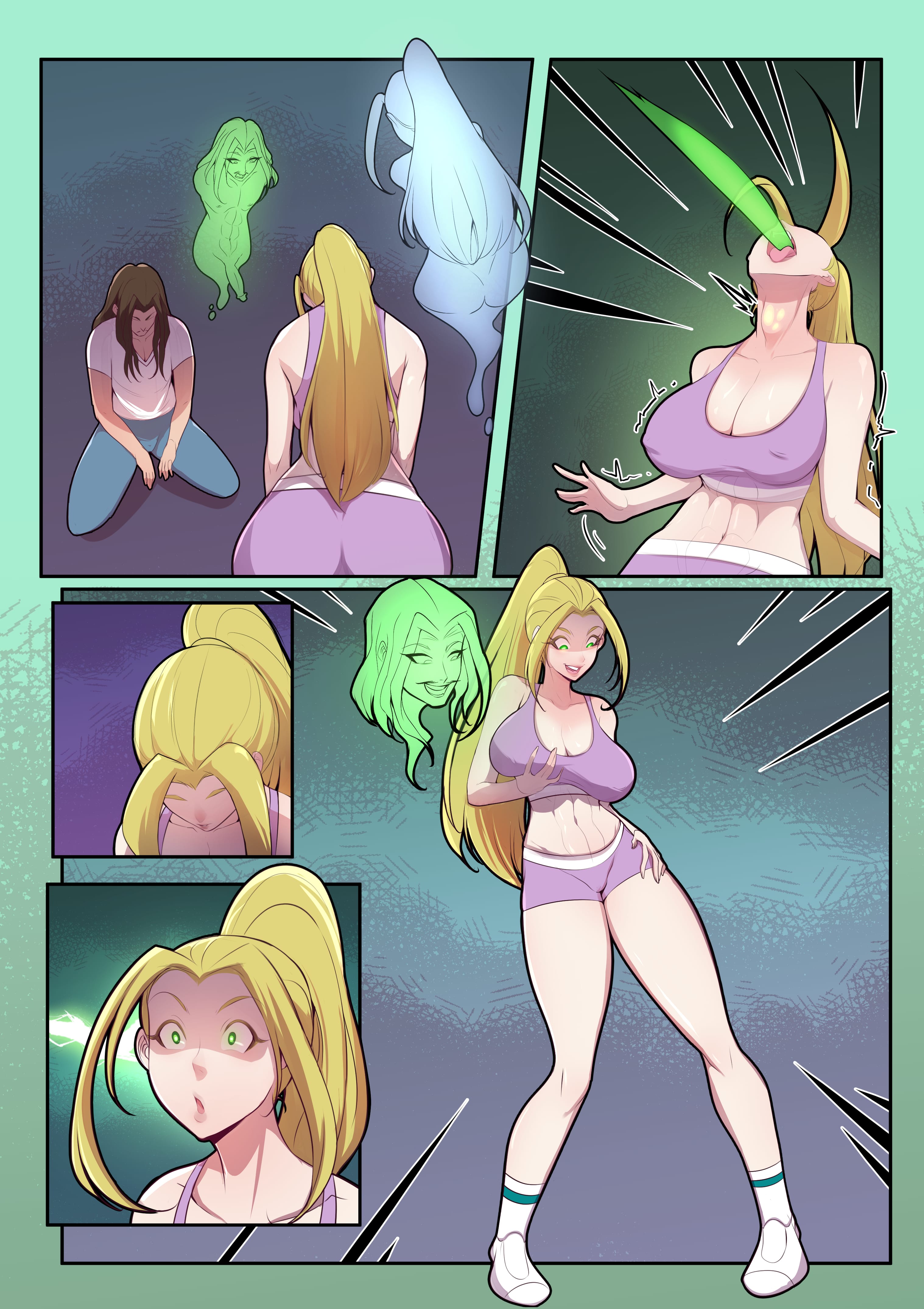 No Pain No Gain! (Zom 100) [TSFSingularity , Oznovx] Chapter 1 - Page 13