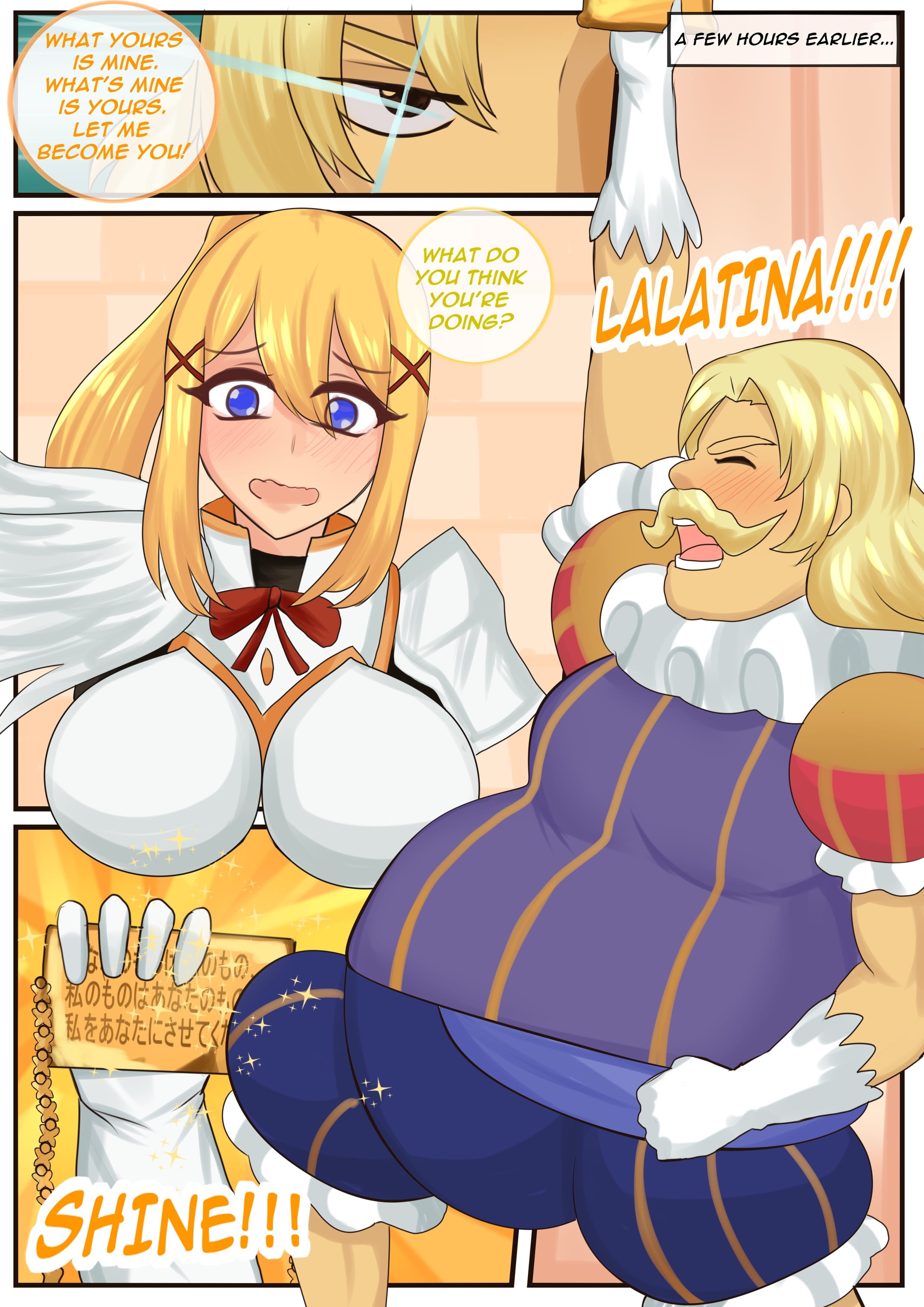 What A Wiz! (Kono Subarashii Sekai ni Shukufuku wo!) [TSFSingularity , BurningMoonWorks] Chapter 1 - Page 4