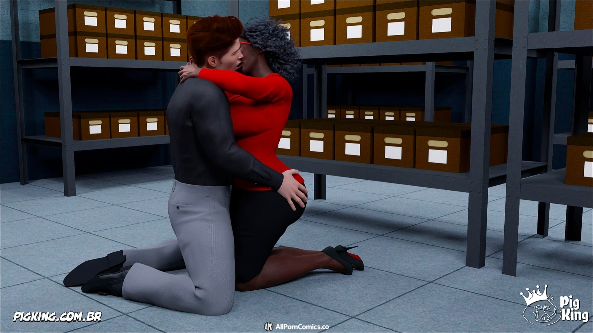 The Office [CrazyDad3D] Chapter 1 - Page 100