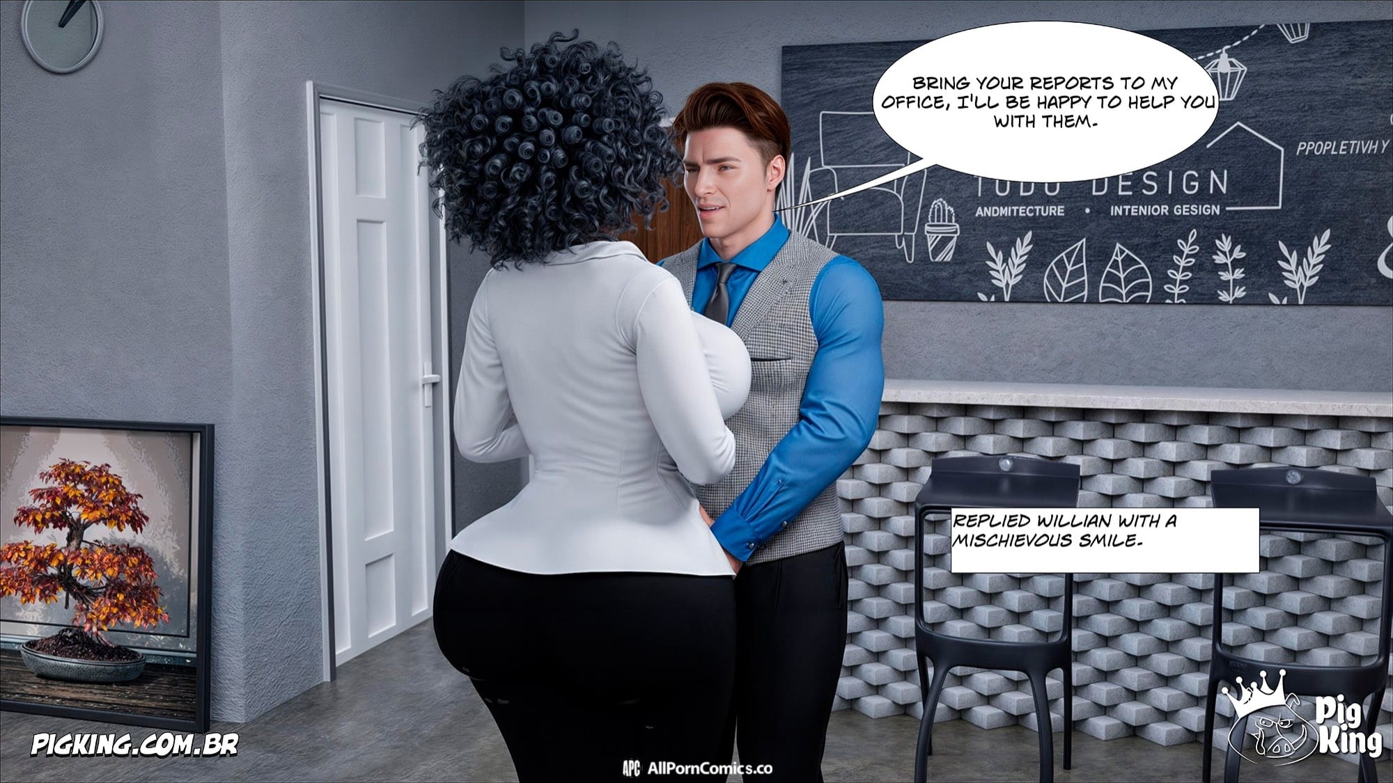 The Office [CrazyDad3D] Chapter 1 - Page 17