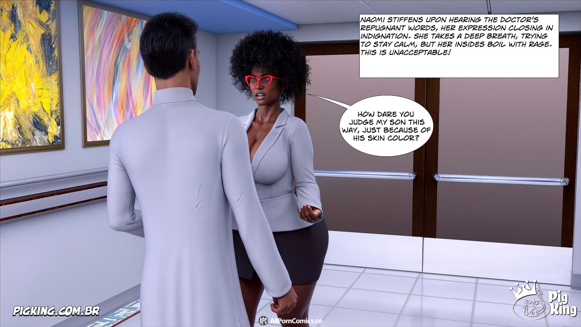 The Office [CrazyDad3D] Chapter 1 - Page 47