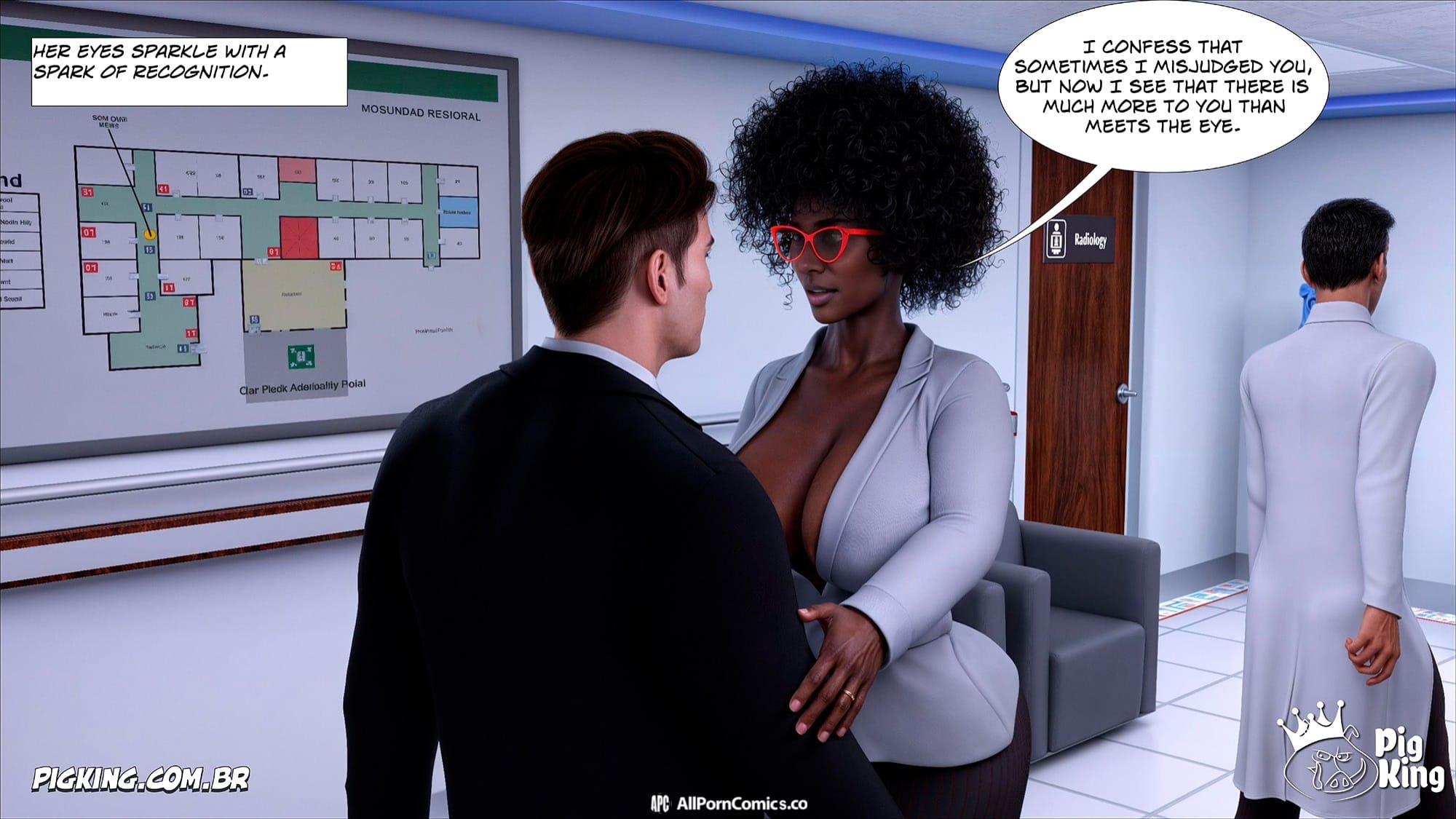 The Office [CrazyDad3D] Chapter 1 - Page 56