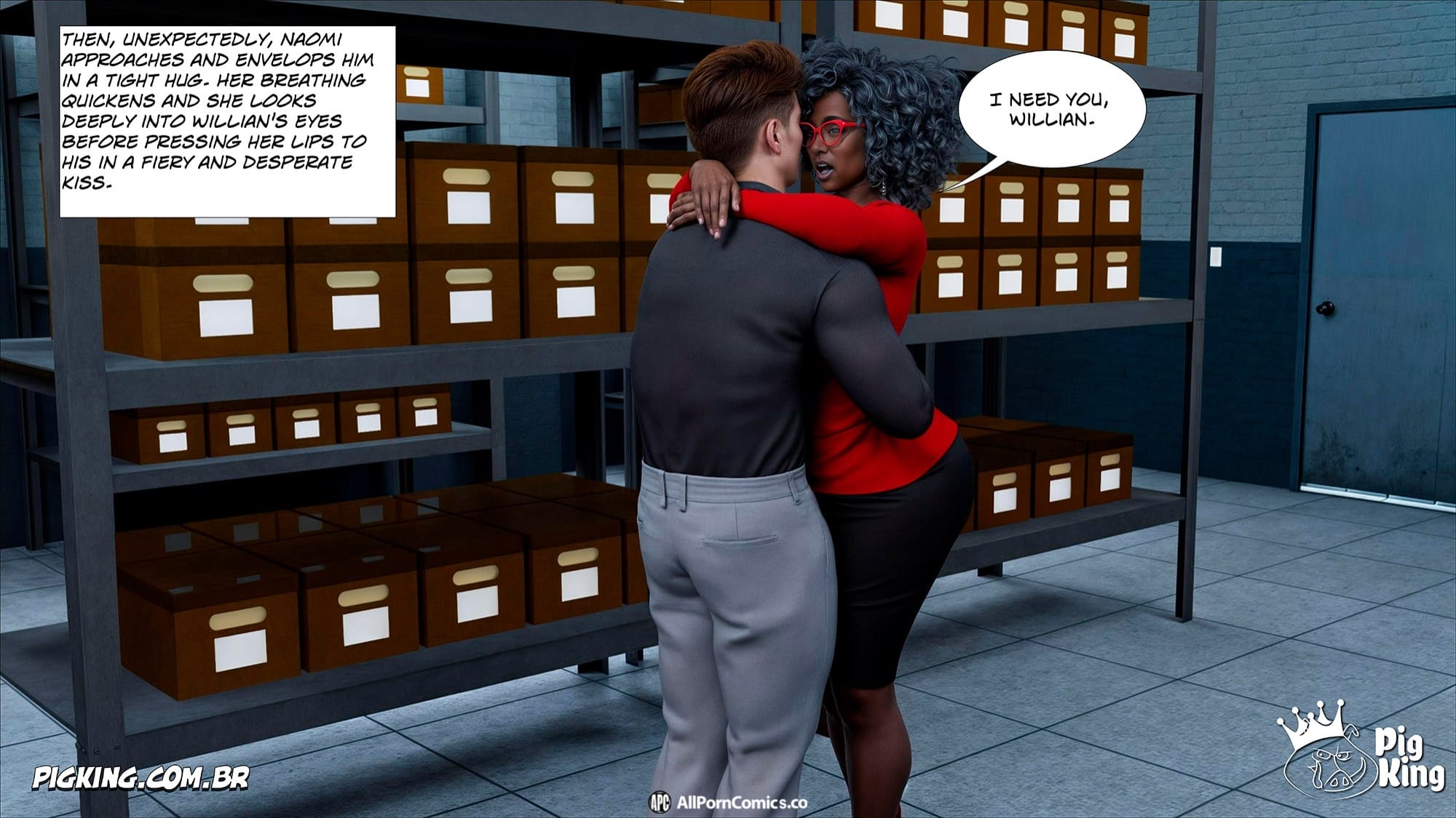 The Office [CrazyDad3D] Chapter 1 - Page 73