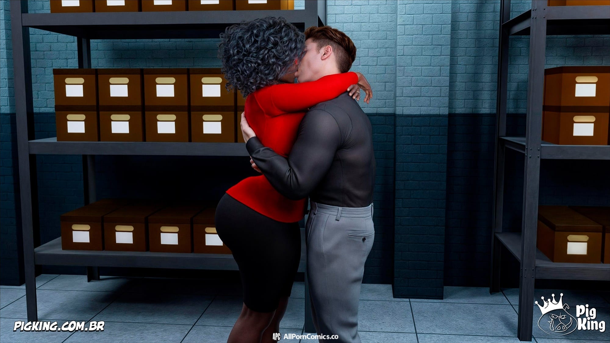 The Office [CrazyDad3D] Chapter 1 - Page 77