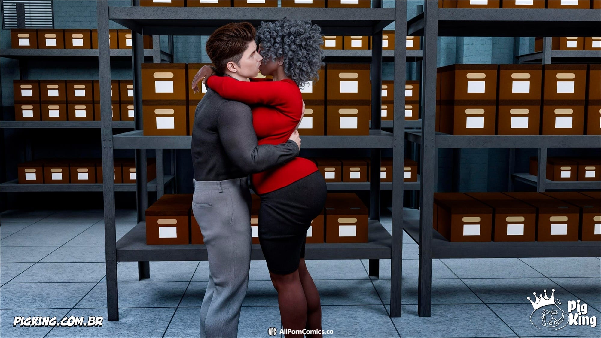 The Office [CrazyDad3D] Chapter 1 - Page 78