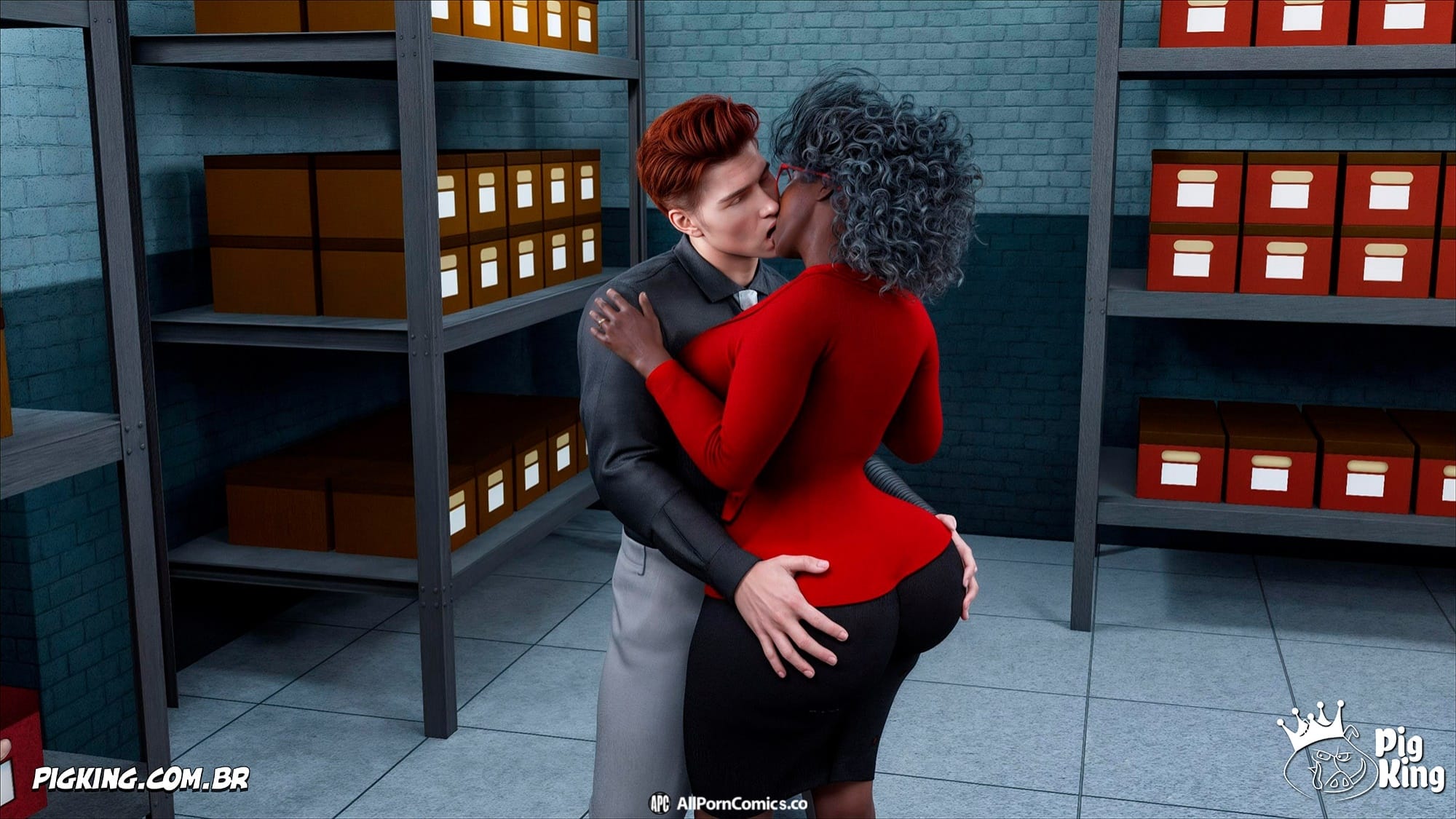 The Office [CrazyDad3D] Chapter 1 - Page 87