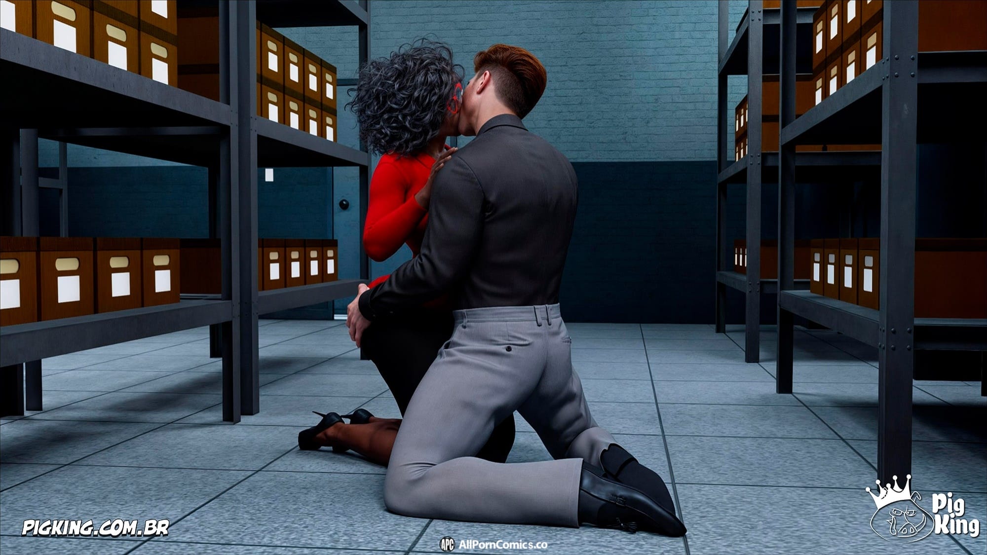 The Office [CrazyDad3D] Chapter 1 - Page 92