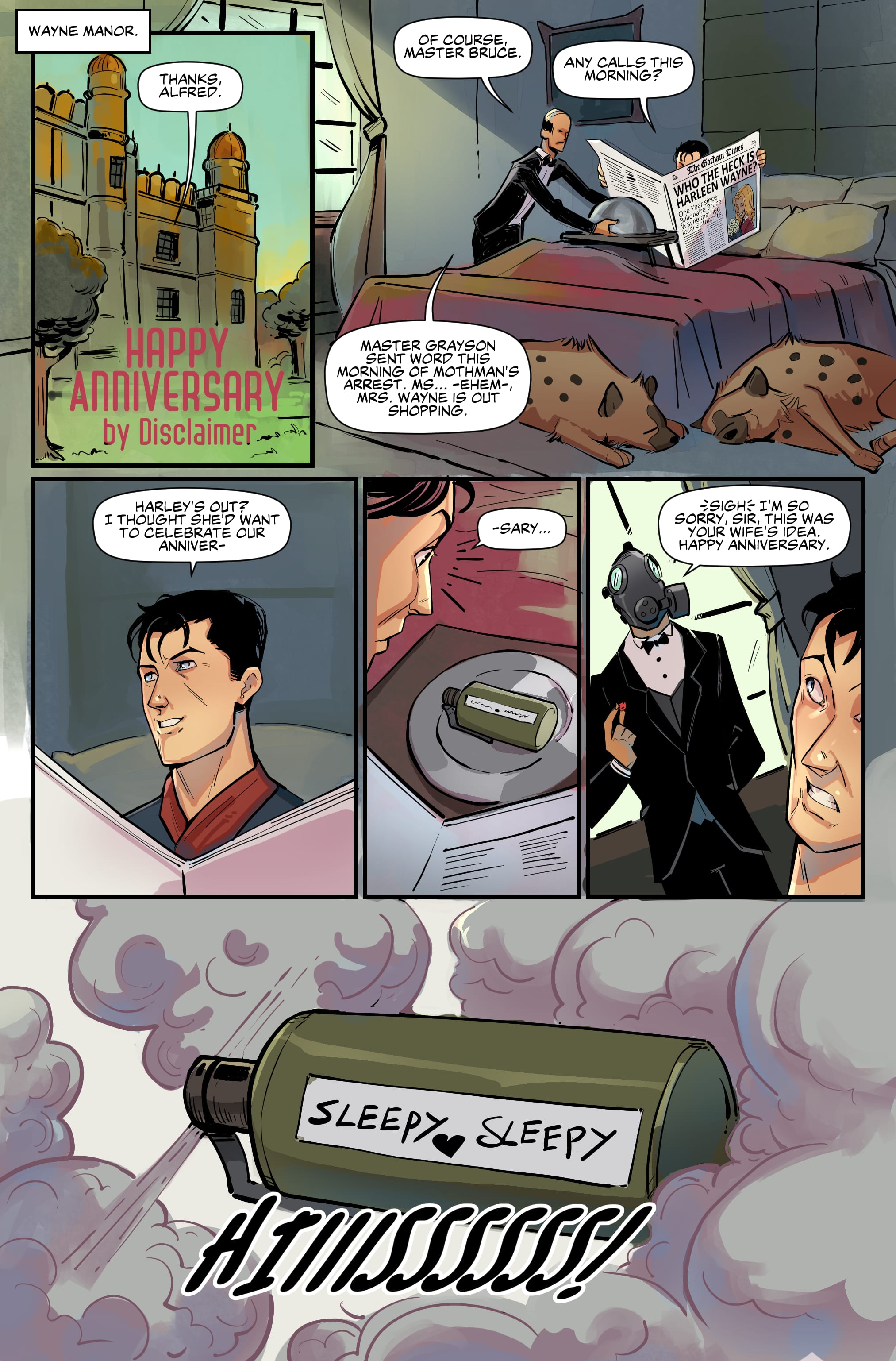 Happy Anniversary (Batman) [Disclaimer] Chapter 1 - Page 1