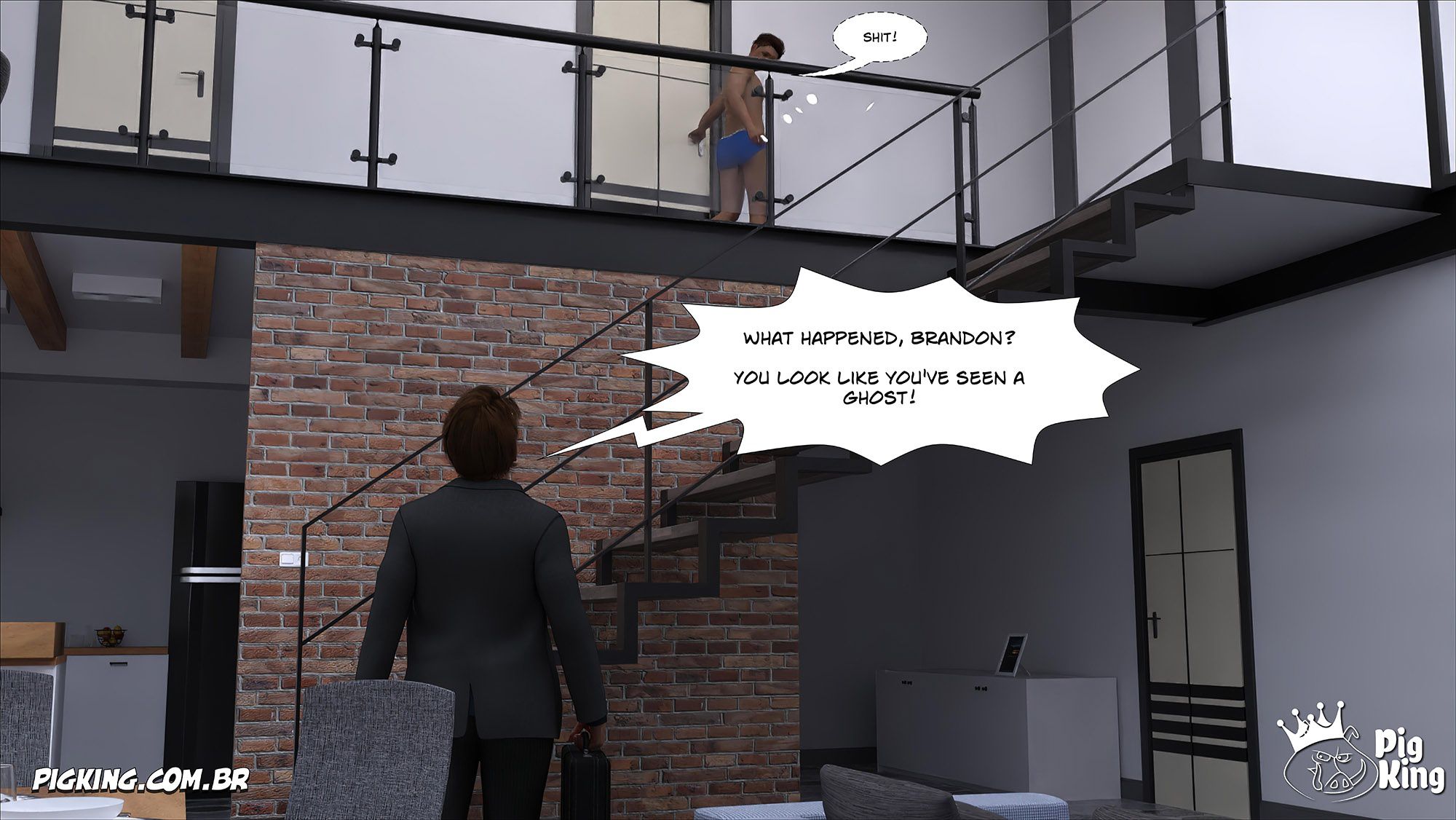 Caroline [CrazyDad3D] Chapter 3 - Page 12