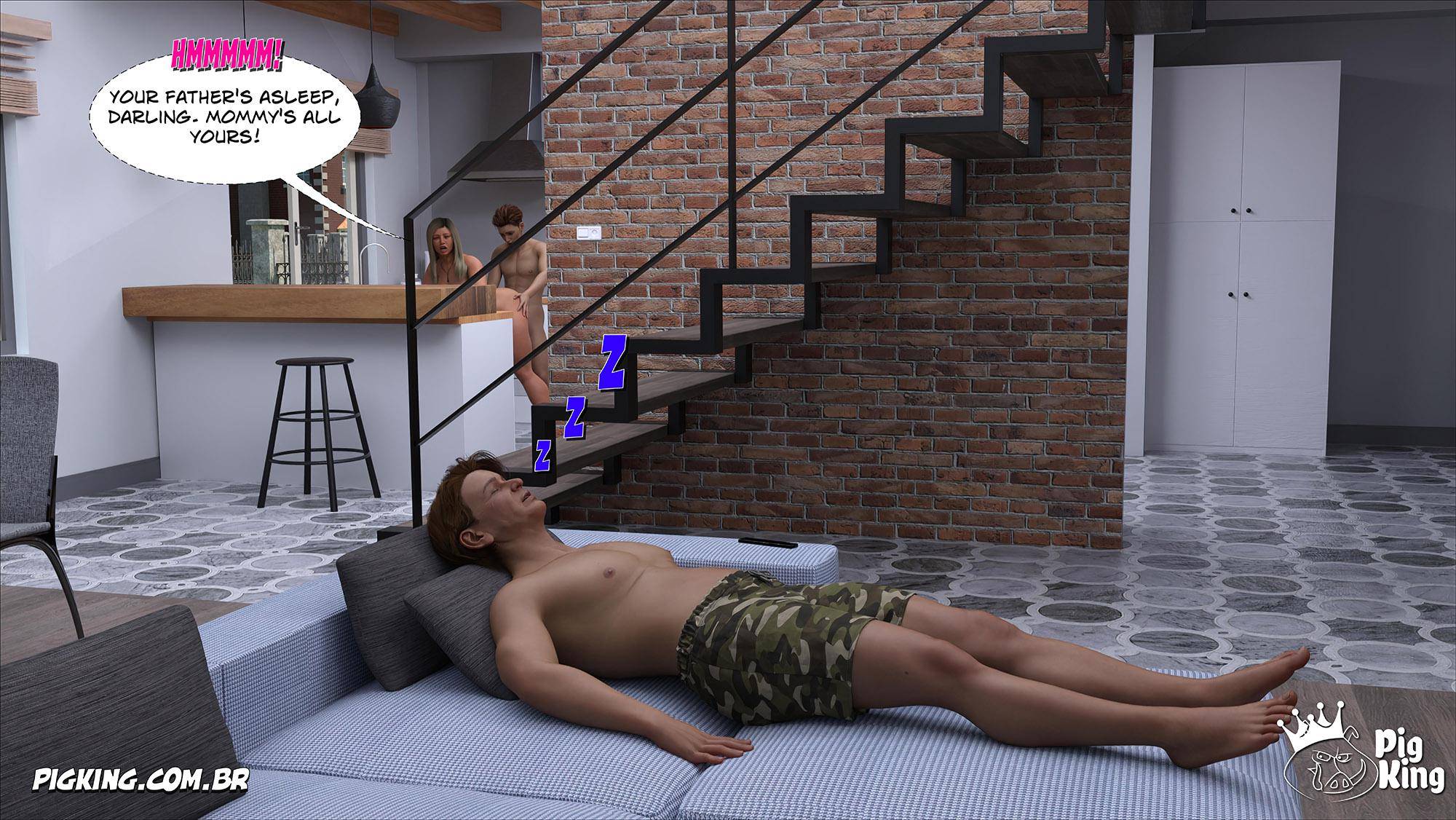 Caroline [CrazyDad3D] Chapter 6 - Page 54
