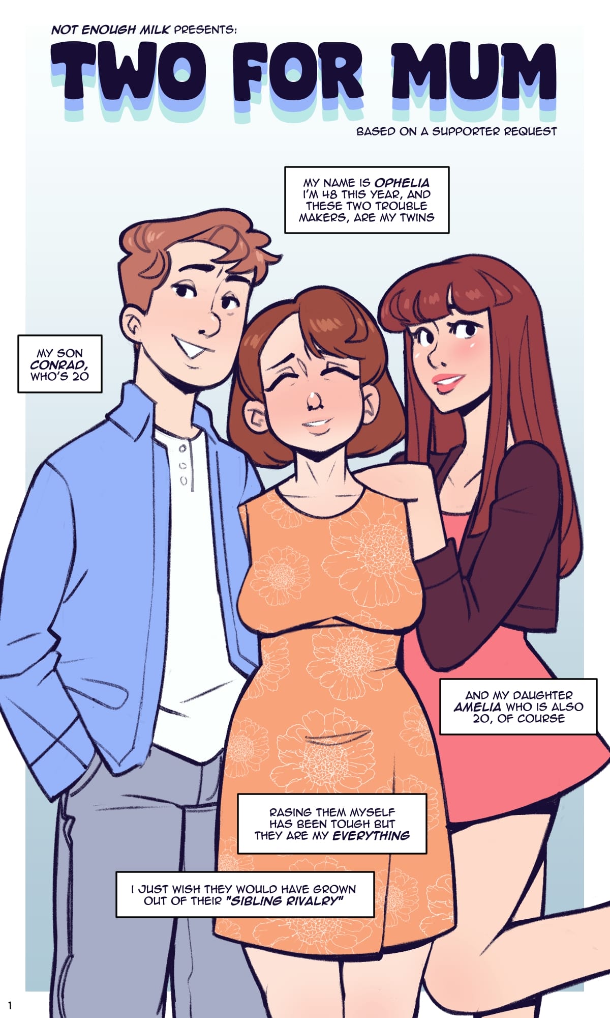 Two For Mum [NotEnoughMilk] Chapter 1 - Page 1