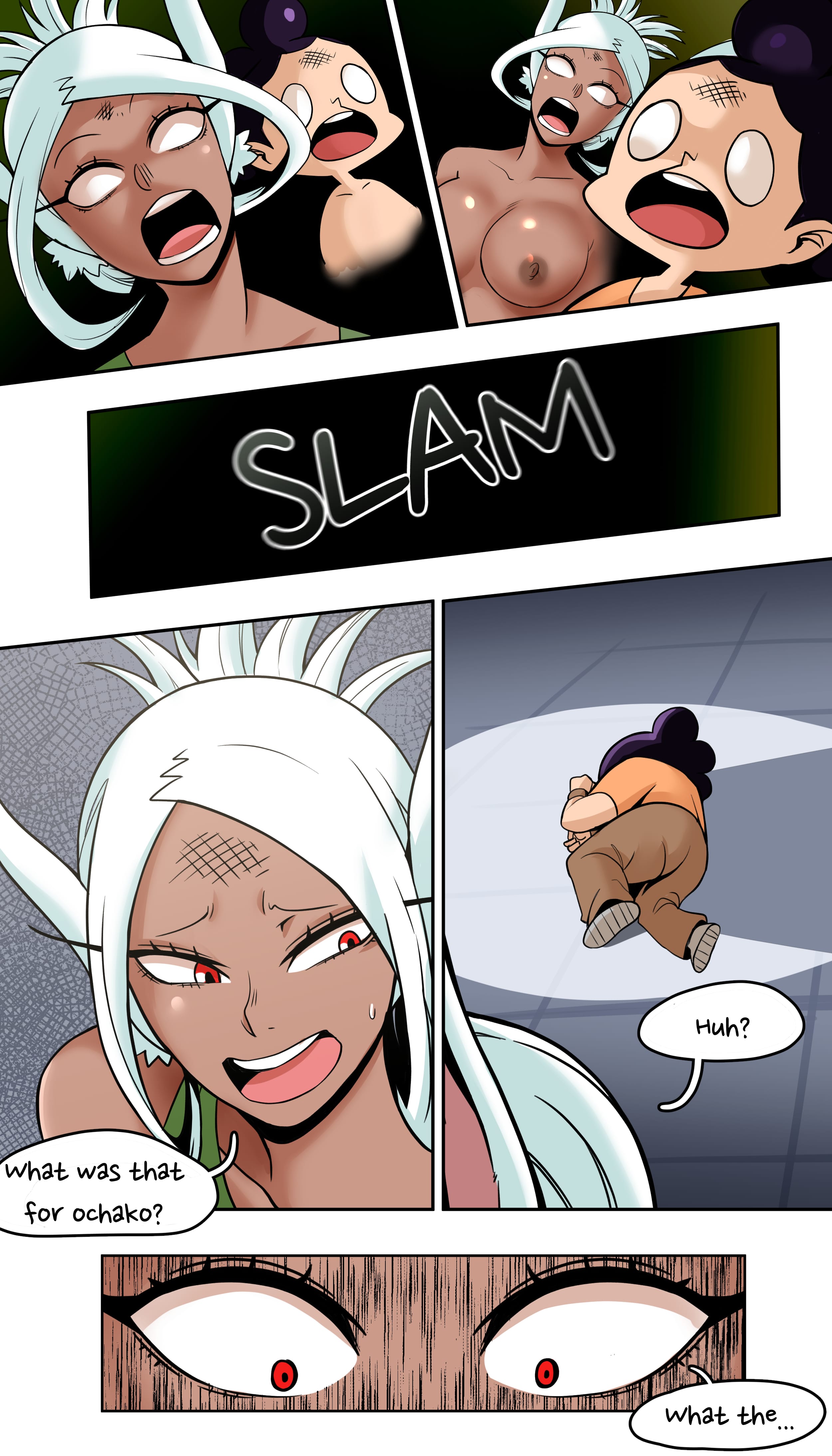 Momo & Mirko? (My Hero Academia) [TSFSingularity , DeaF] Chapter 1 - Page 3