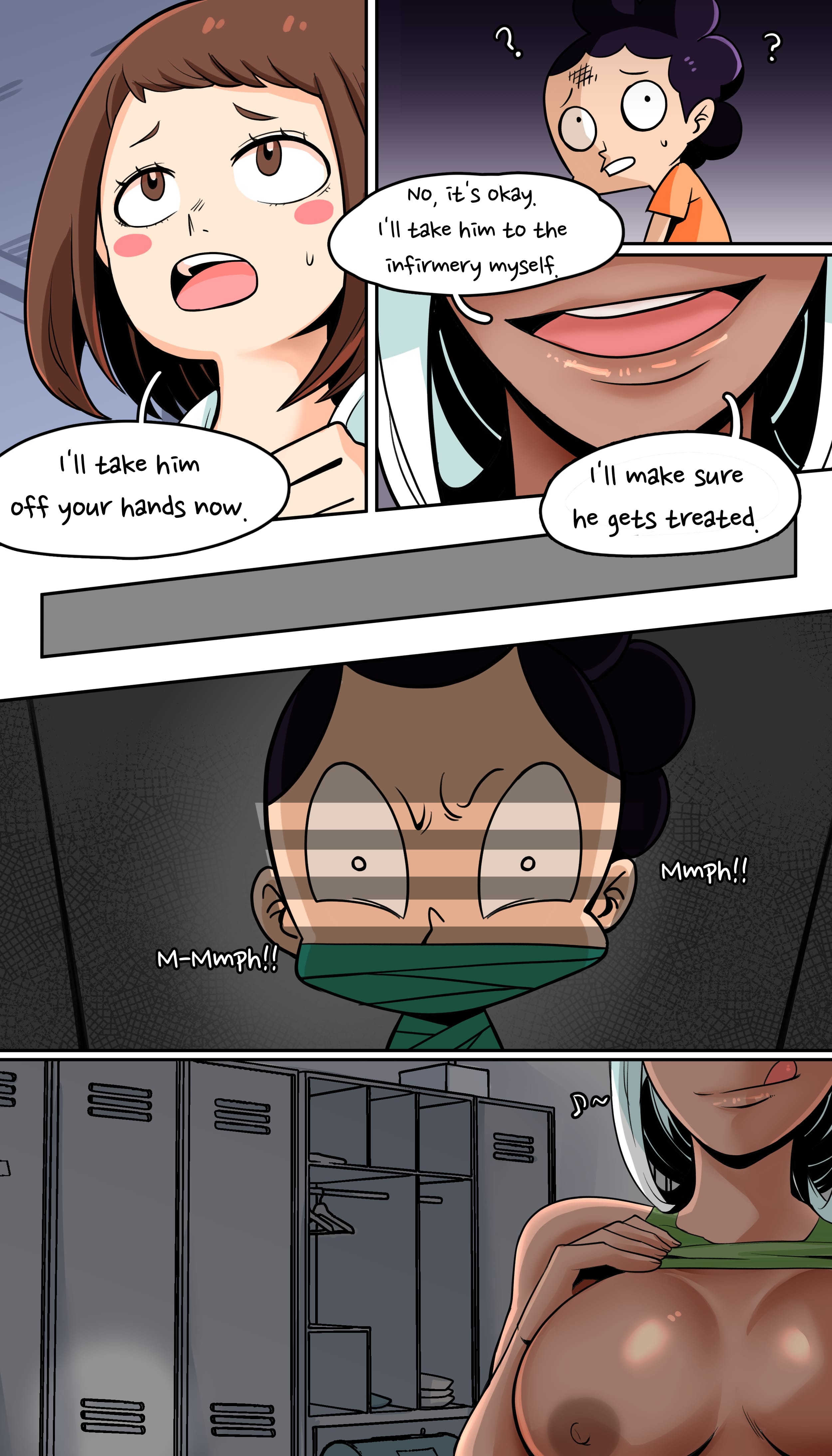 Momo & Mirko? (My Hero Academia) [TSFSingularity , DeaF] Chapter 1 - Page 5