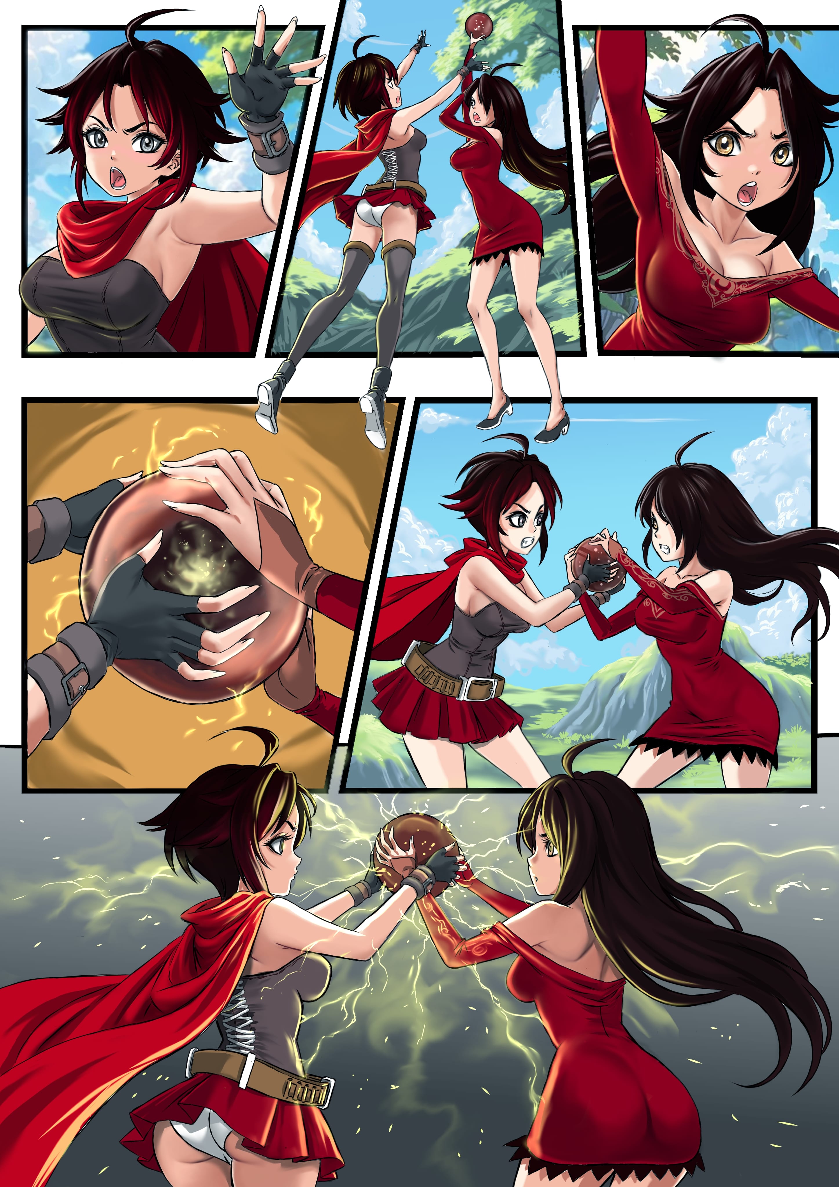 A Side Of Cinder (RWBY) [TSFSingularity , ZafieComics] Chapter 1 - Page 14