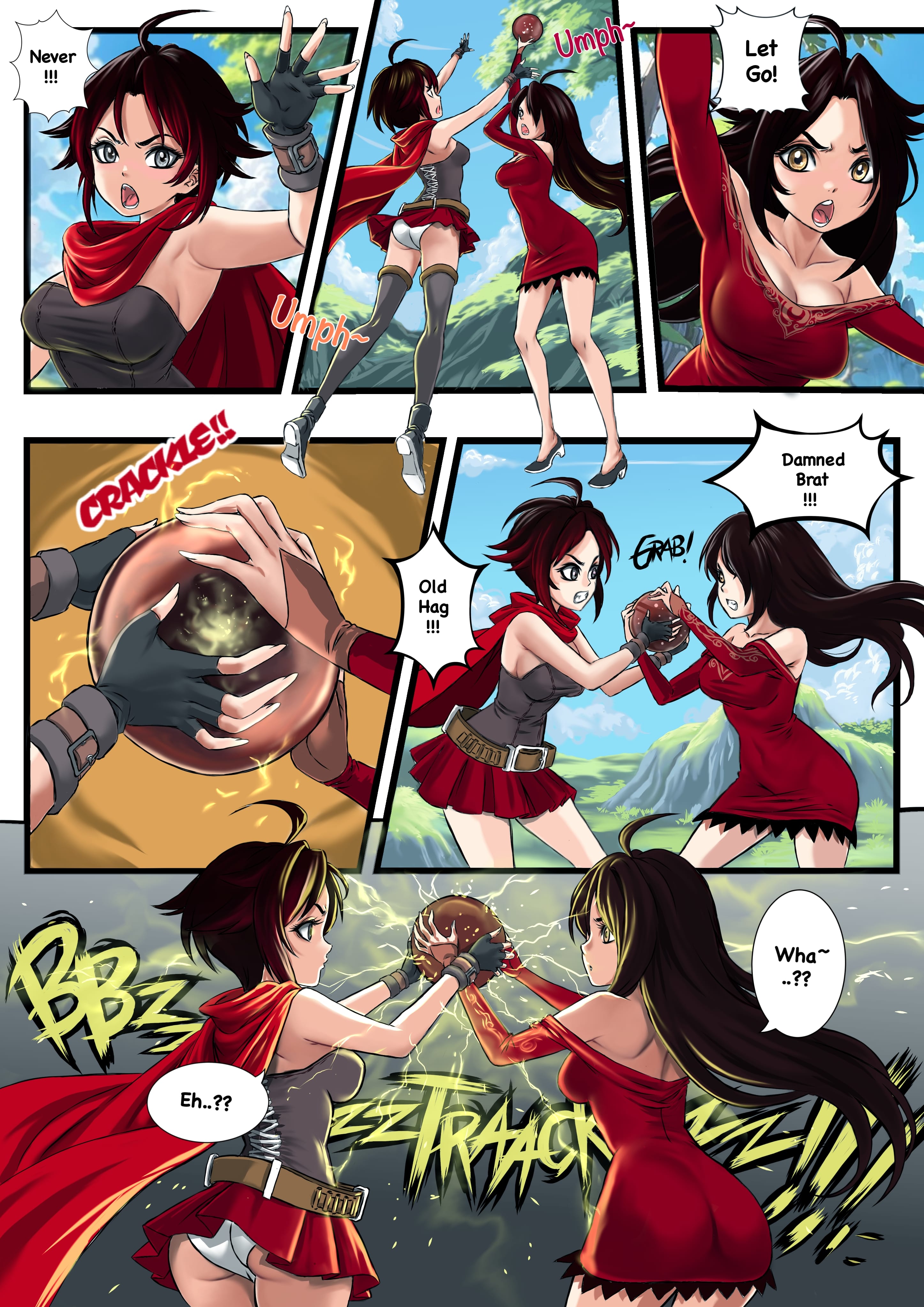 A Side Of Cinder (RWBY) [TSFSingularity , ZafieComics] Chapter 1 - Page 2