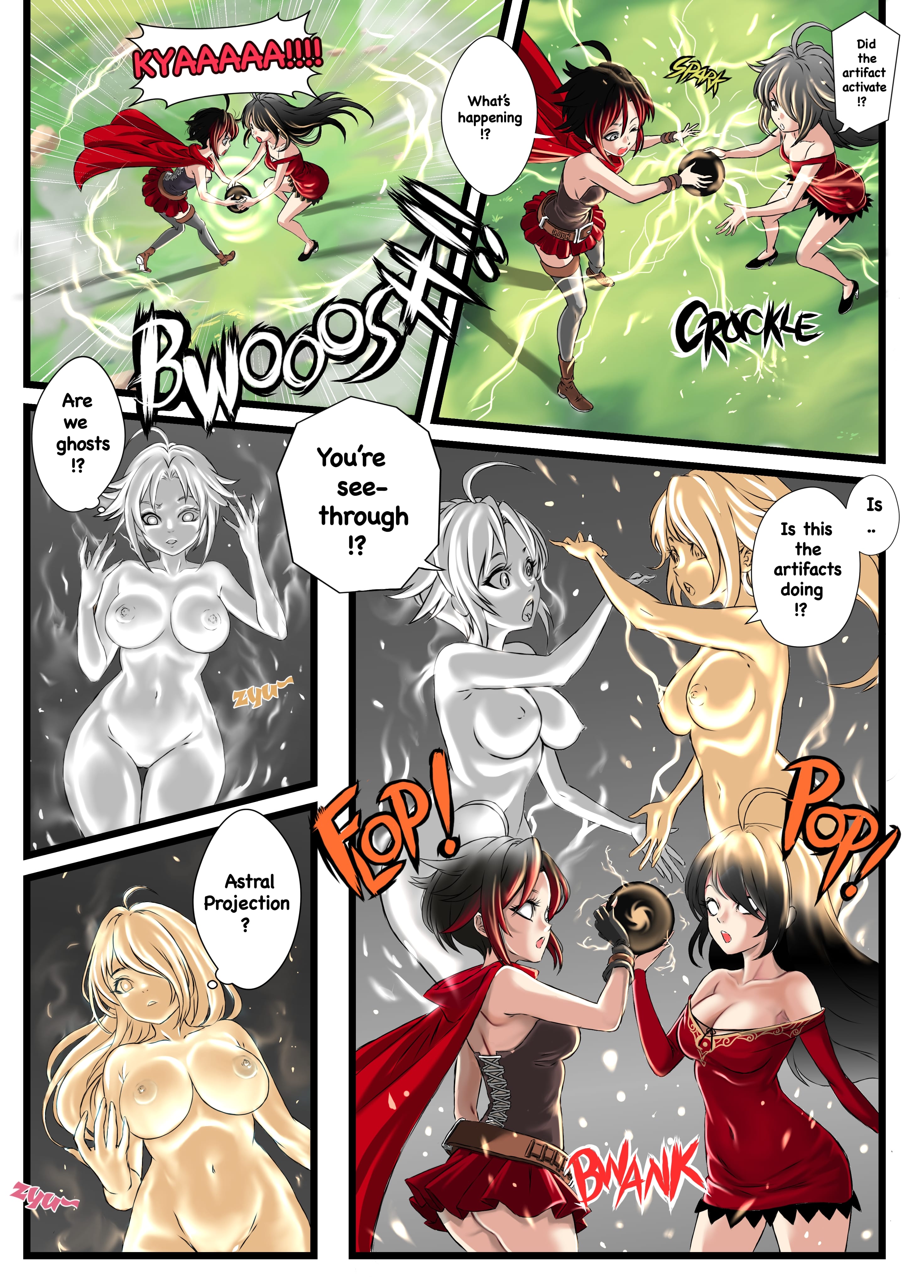 A Side Of Cinder (RWBY) [TSFSingularity , ZafieComics] Chapter 1 - Page 3