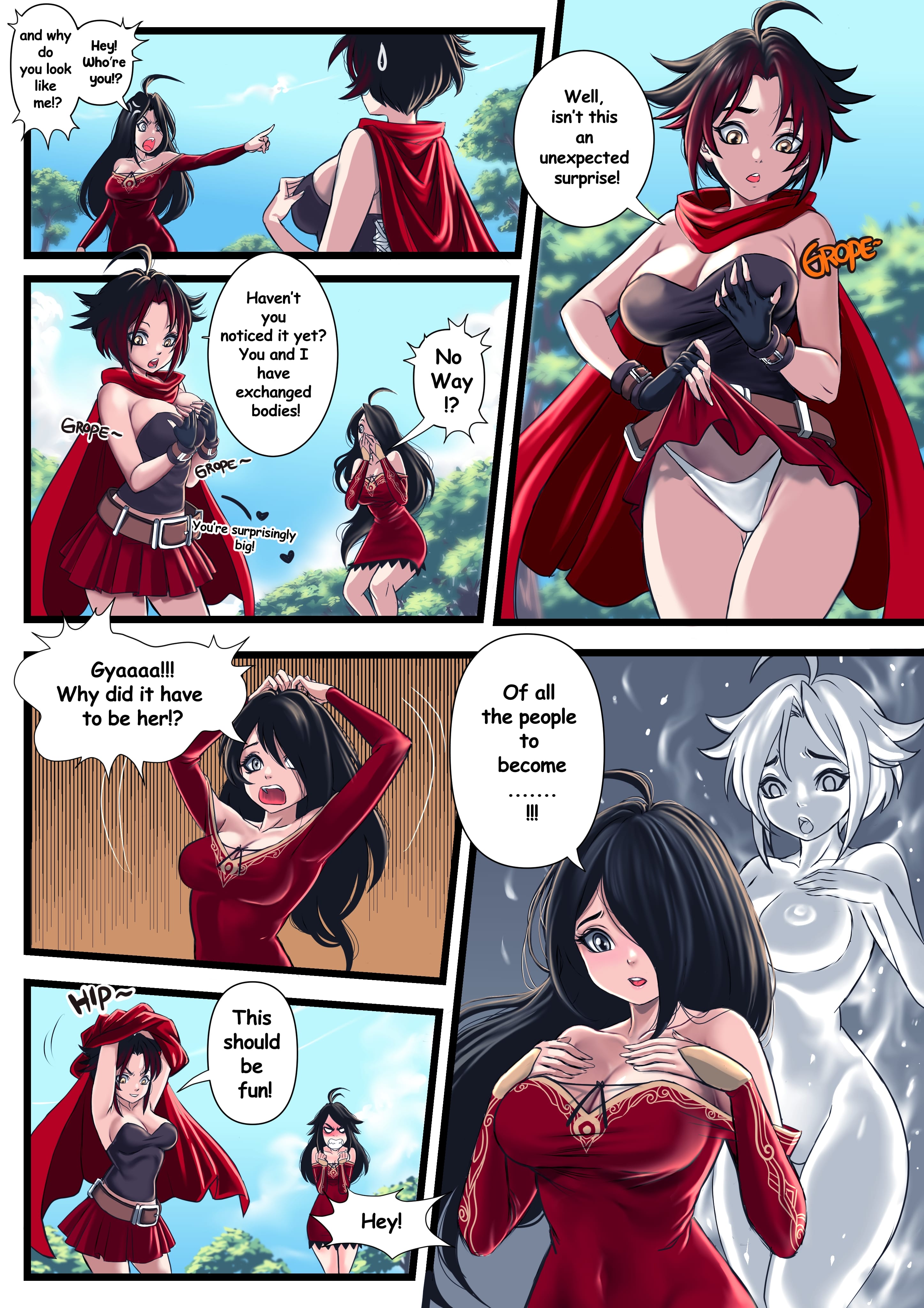 A Side Of Cinder (RWBY) [TSFSingularity , ZafieComics] Chapter 1 - Page 6