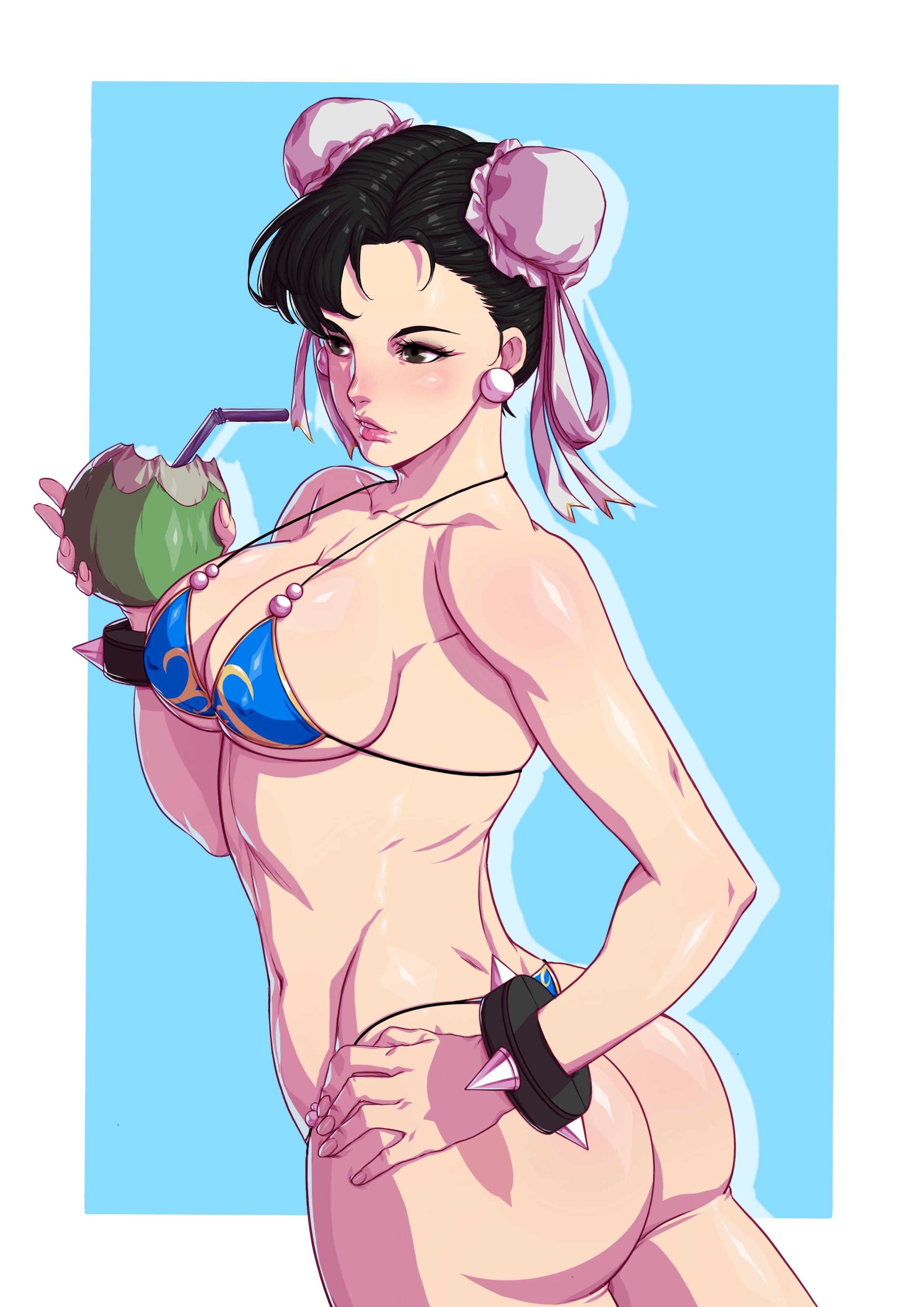 Swap by the Beach ⛱ (Street Fighter) [TSFSingularity , Potemkin] Chapter 1 - Page 1