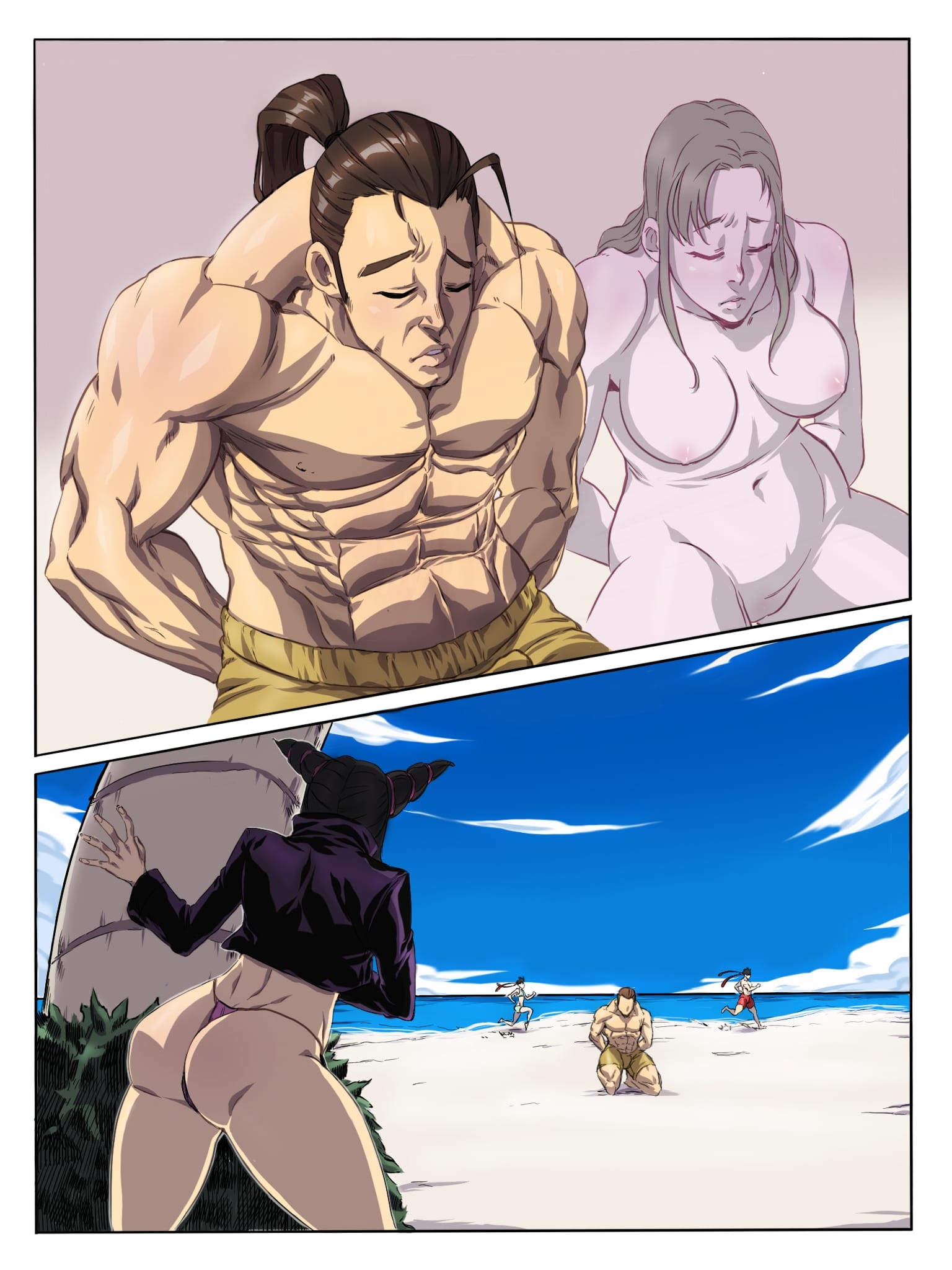 Swap by the Beach ⛱ (Street Fighter) [TSFSingularity , Potemkin] Chapter 1 - Page 15